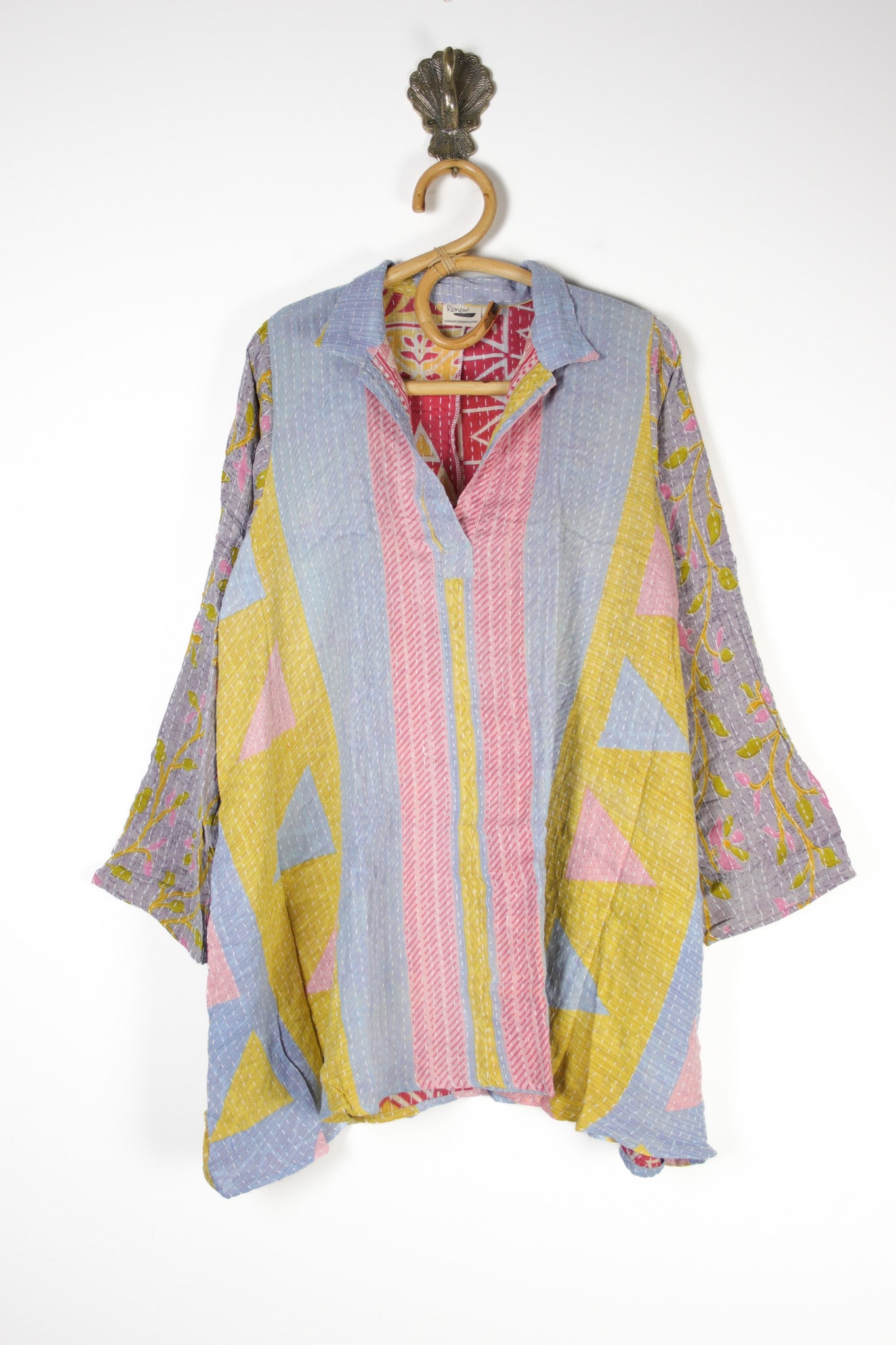 Poppy Kantha Tunic L (12607)