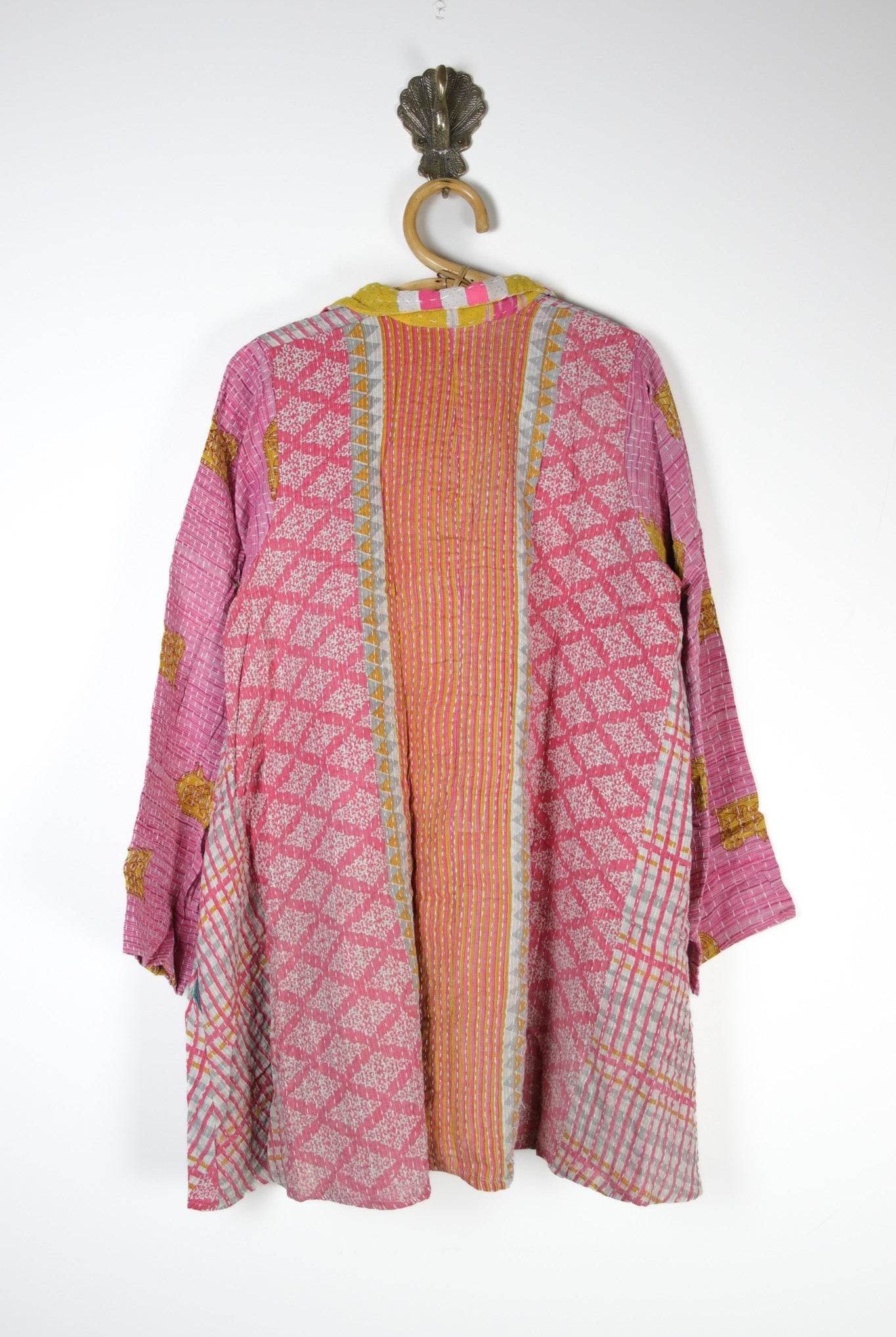 Poppy Kantha Tunic L (15351) PoppyTunicLRenewVintage153512 Renew Bohemian Pty Ltd