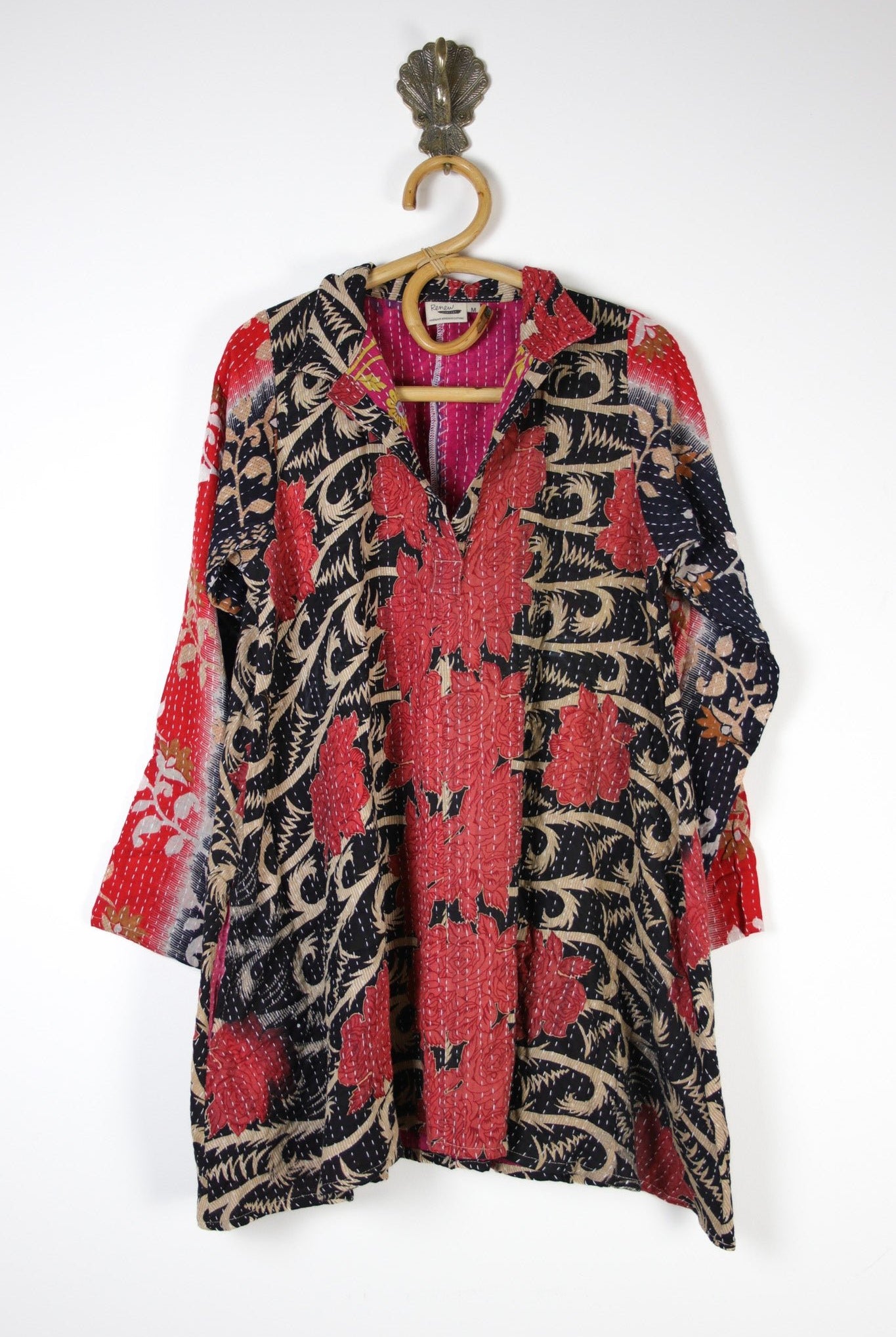 Poppy Tunic M (15254) PoppyTunicMRenewVintage152541_e5230042-81a0-4b37-ad5f-c34c8c993c99 Renew Bohemian Pty Ltd