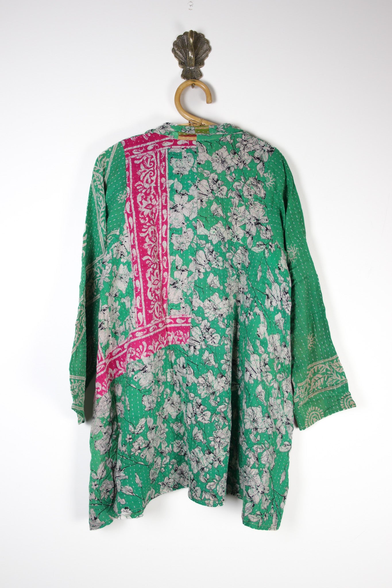 Poppy Kantha Tunic M (15339)