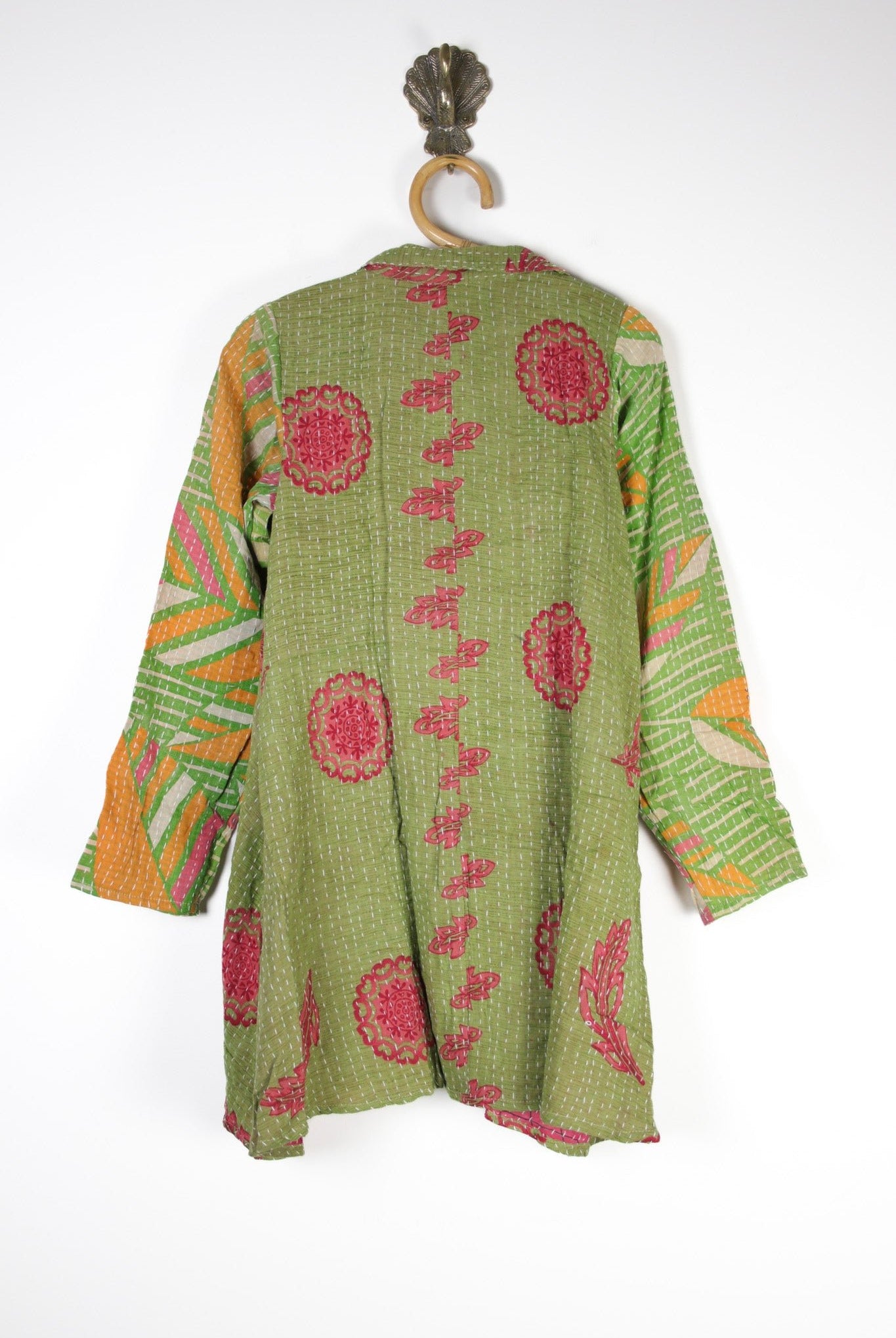 Poppy Kantha Tunic S (12640) PoppyTunicSRenewVintage126402 Renew Bohemian Pty Ltd