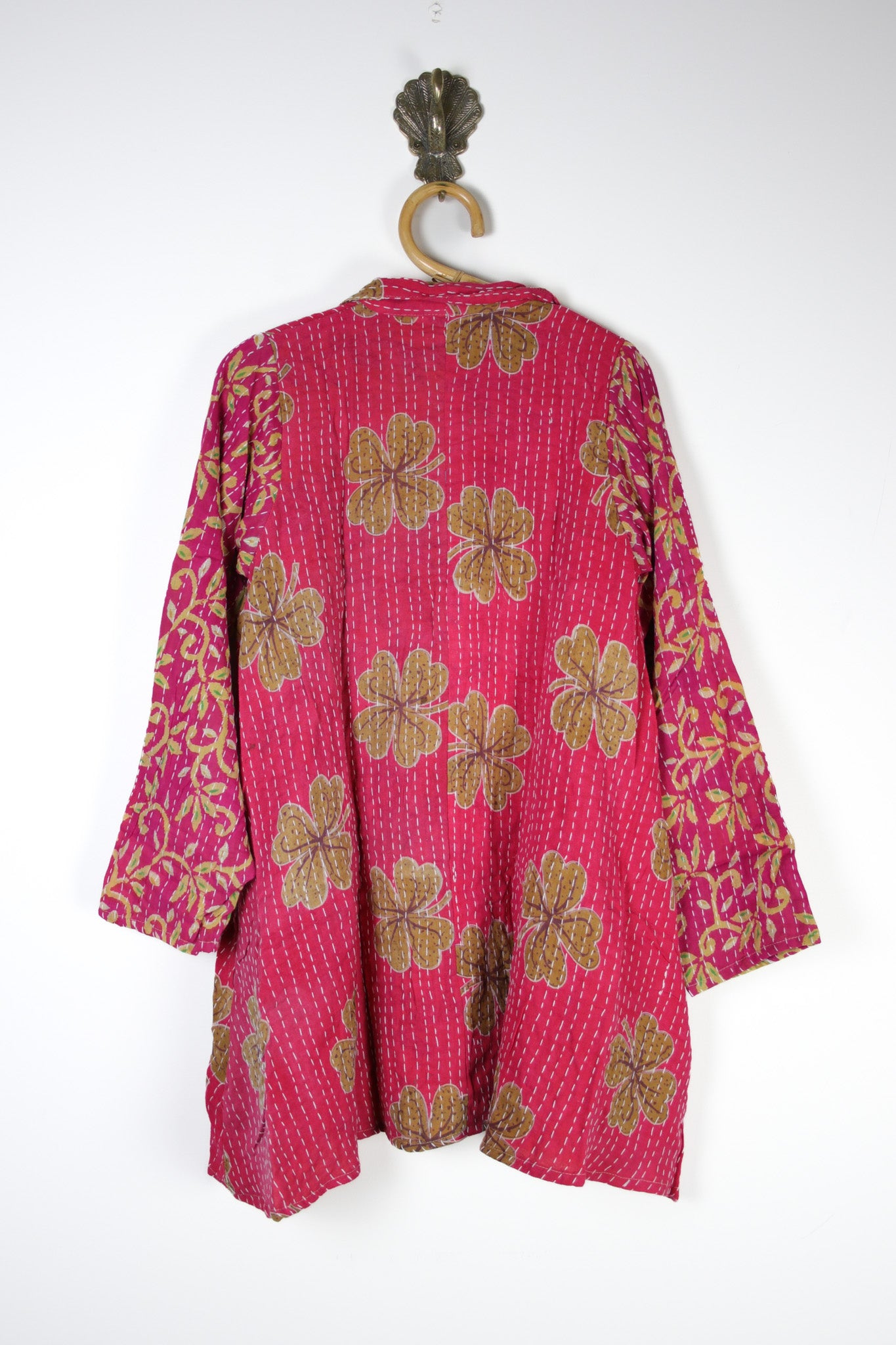Poppy Kantha Tunic S (15329) PoppyTunicSRenewVintage153292 Renew Bohemian Pty Ltd