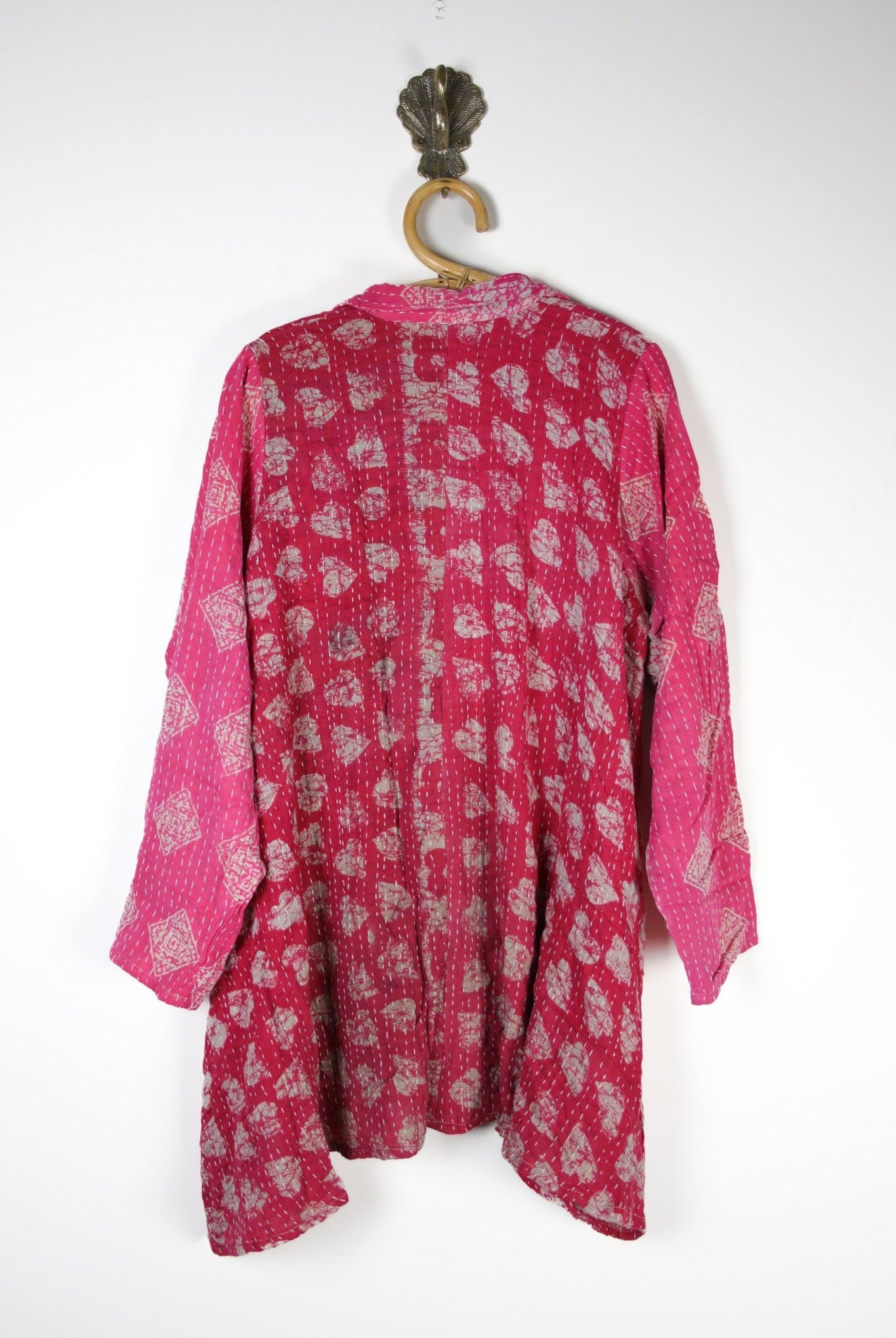 Poppy Kantha Tunic XL (15366) PoppyTunicXLRenewVintage153662 Renew Bohemian Pty Ltd