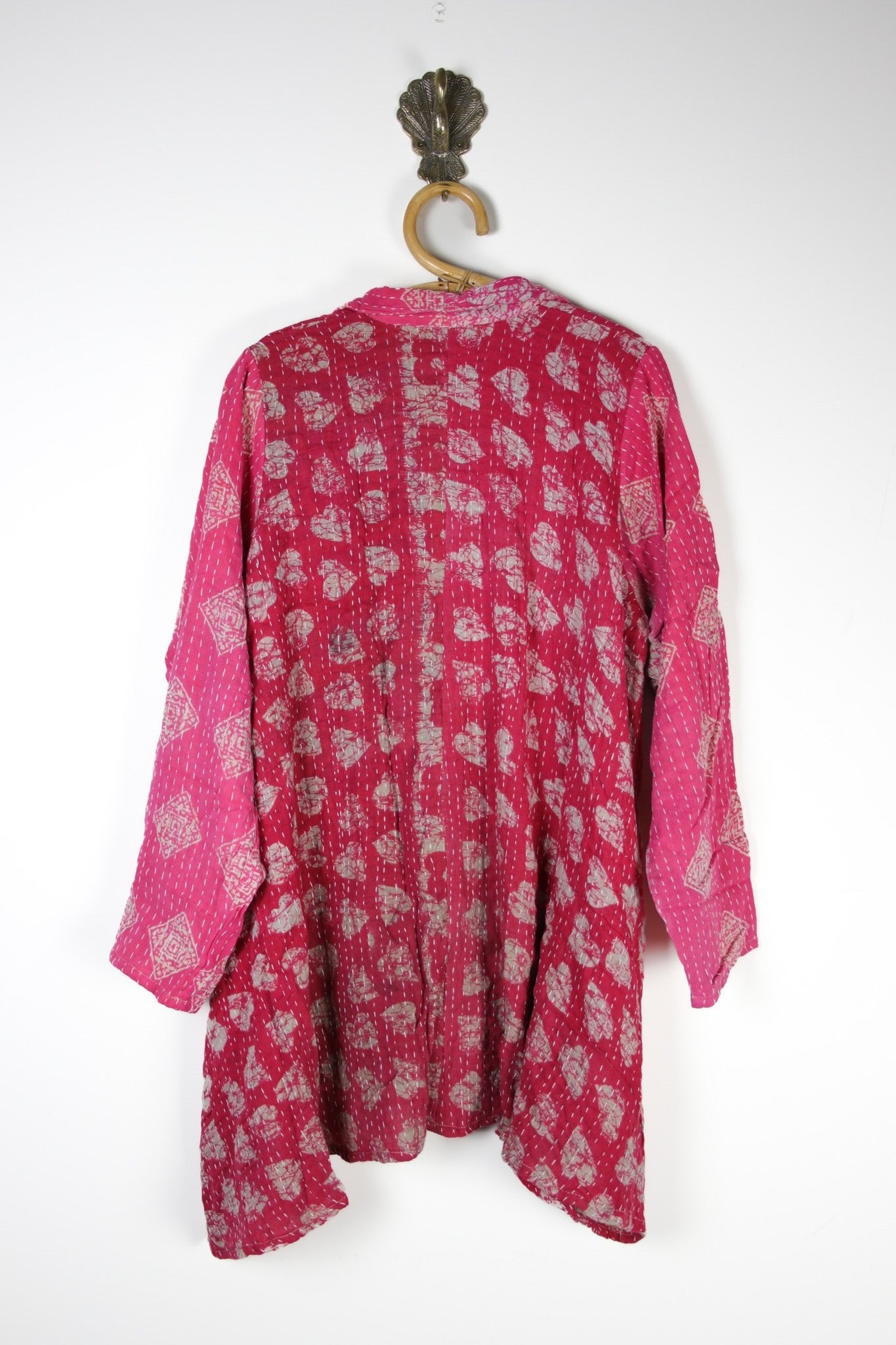 Poppy Kantha Tunic XL (15366) PoppyTunicXLRenewVintage153662 Renew Bohemian Pty Ltd