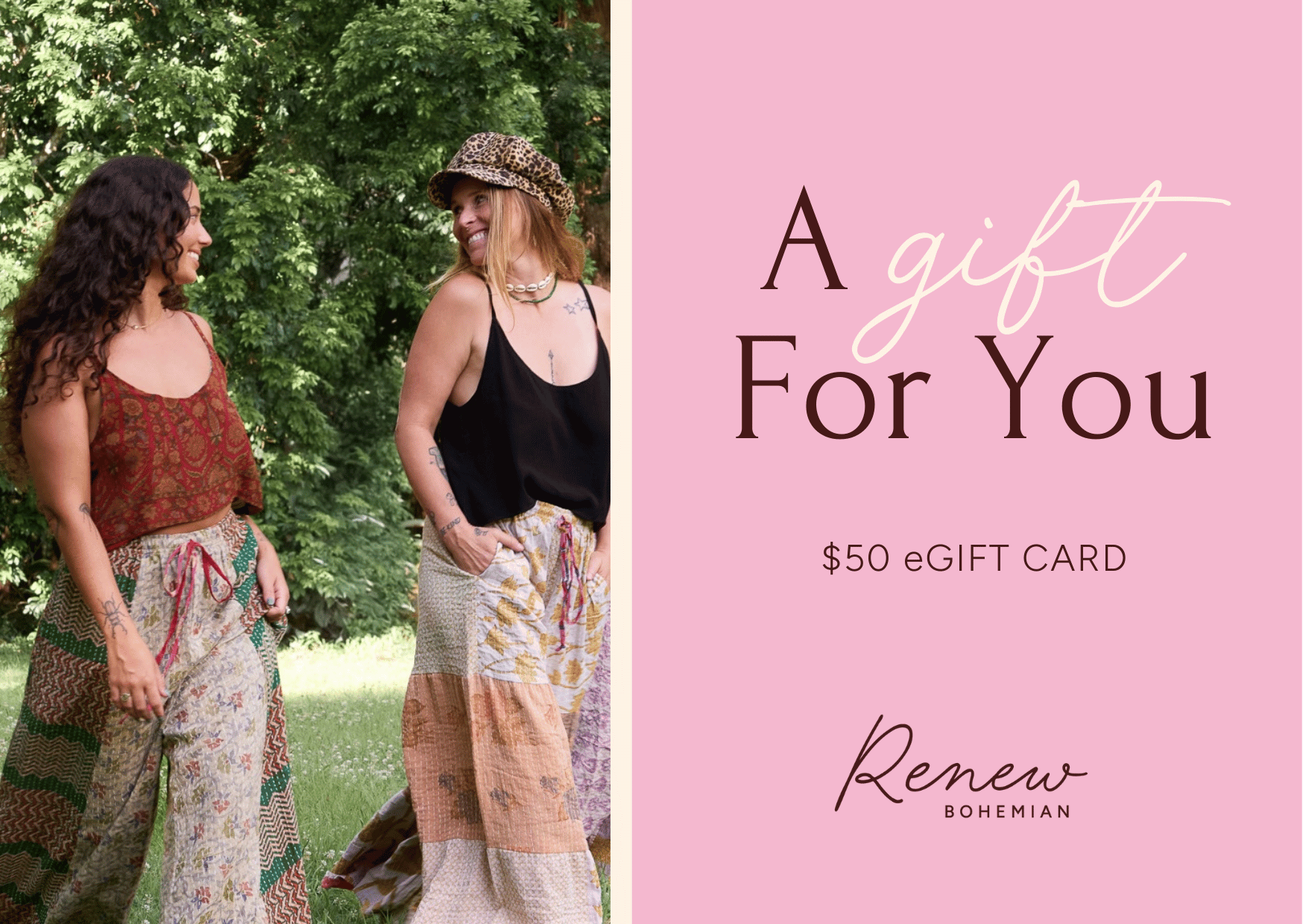 Gift Card $50 AUD RBGIFTVOUCHER2 Renew Vintage