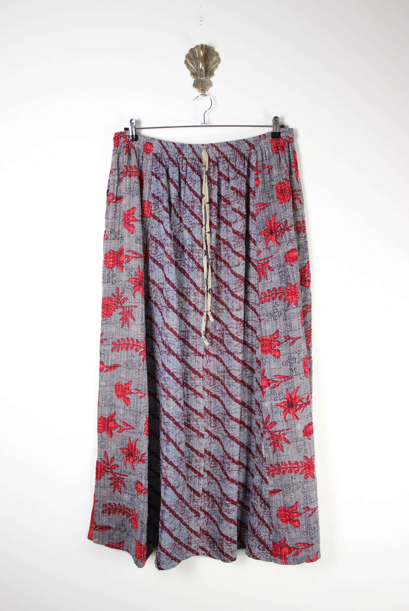 Rasika Kantha Skirt 2XL (19763) RasikaSkirt2XLRenewBohemian197631 Renew Bohemian Pty Ltd