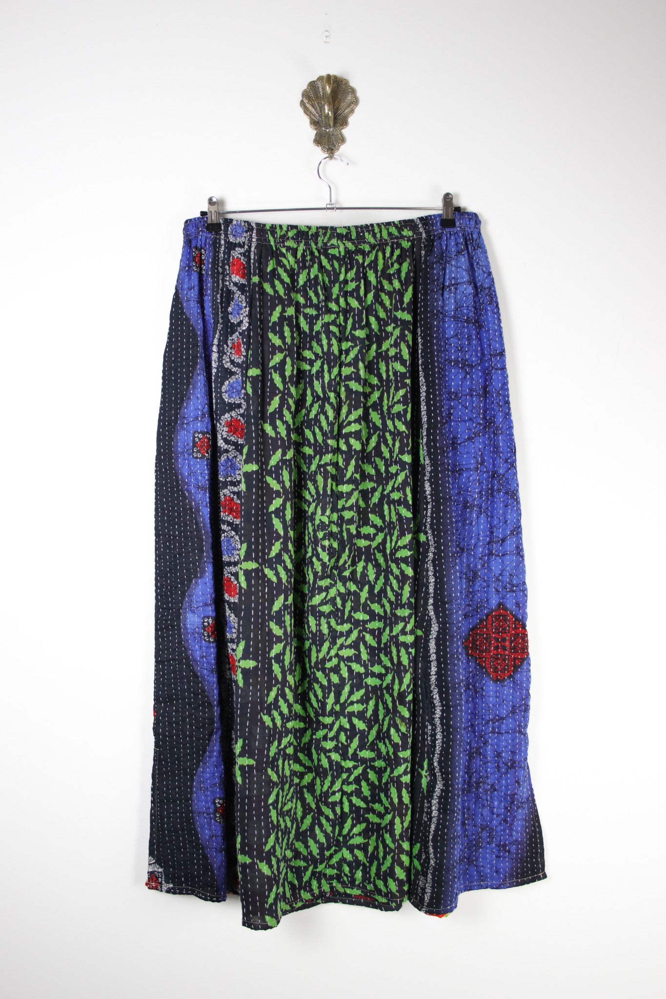 Rasika Kantha Skirt 2XL (19764) RasikaSkirt2XLRenewBohemian197642 Renew Bohemian Pty Ltd