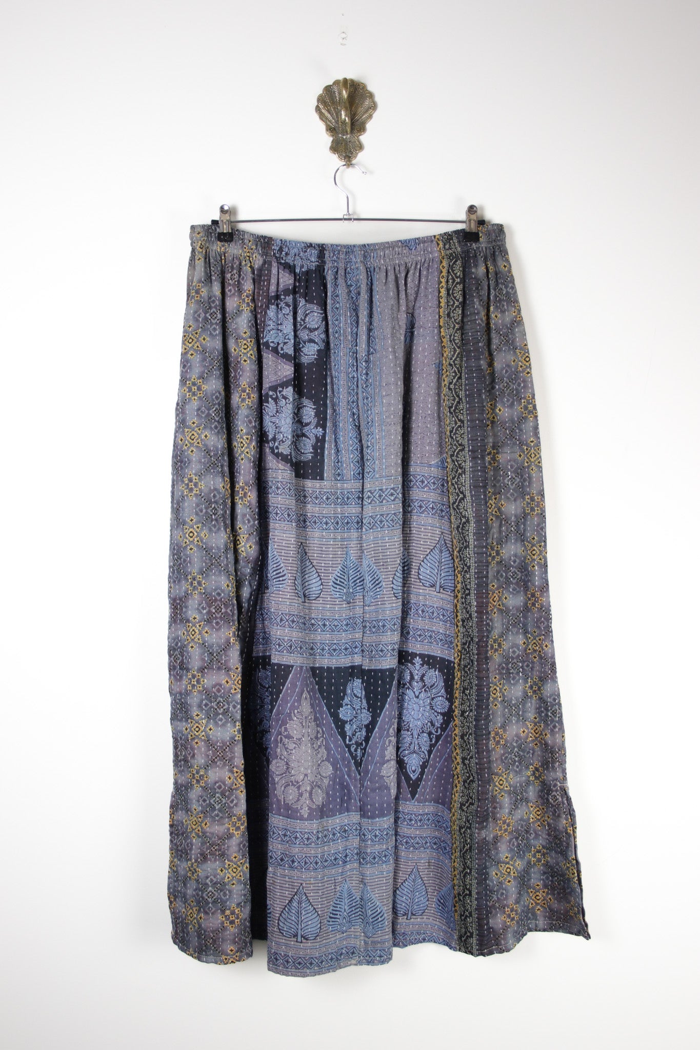 Rasika Kantha Skirt 2XL (19766) RasikaSkirt2XLRenewBohemian197662 Renew Bohemian Pty Ltd