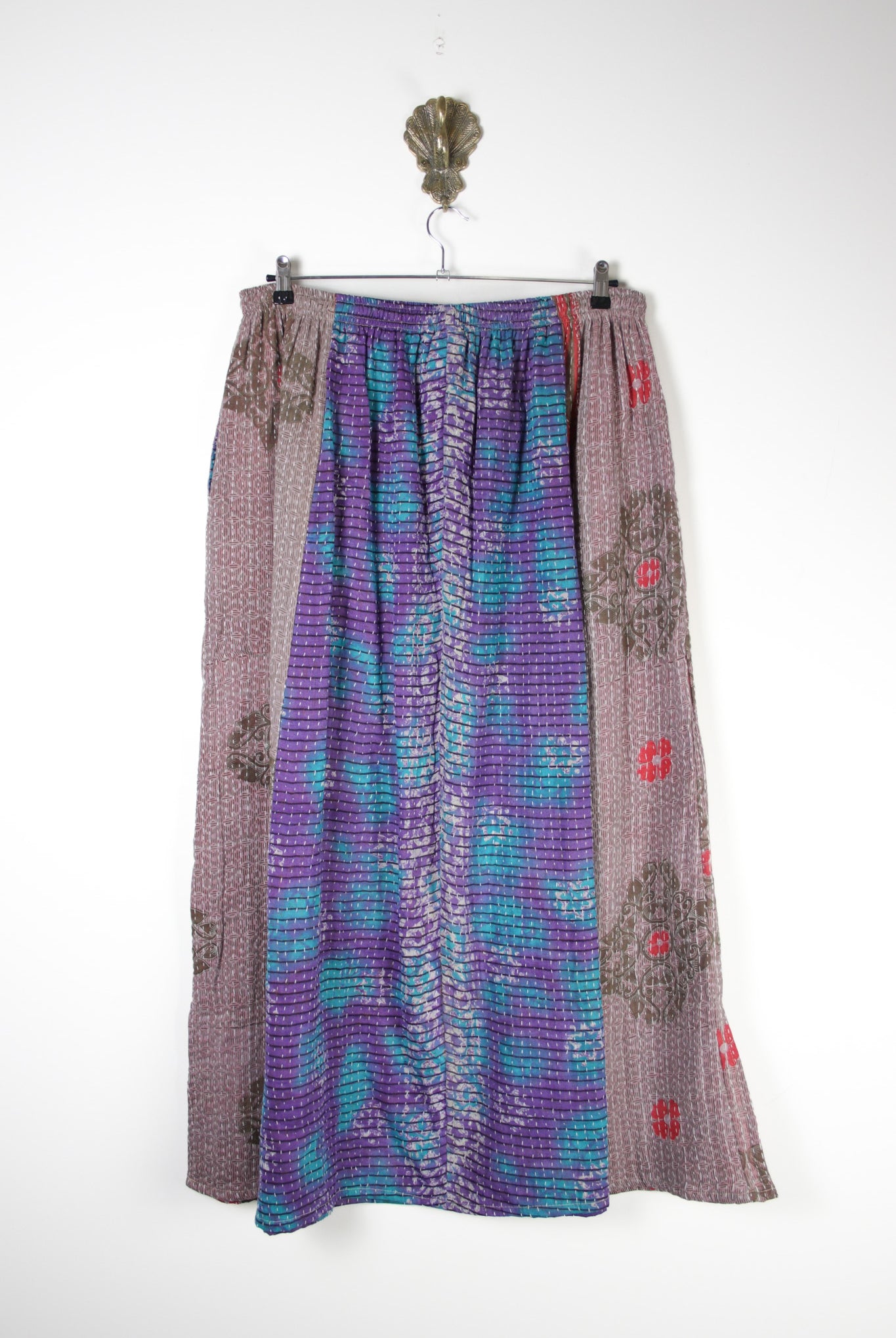 Rasika Kantha Skirt 2XL (19767) RasikaSkirt2XLRenewBohemian197672 Renew Bohemian Pty Ltd