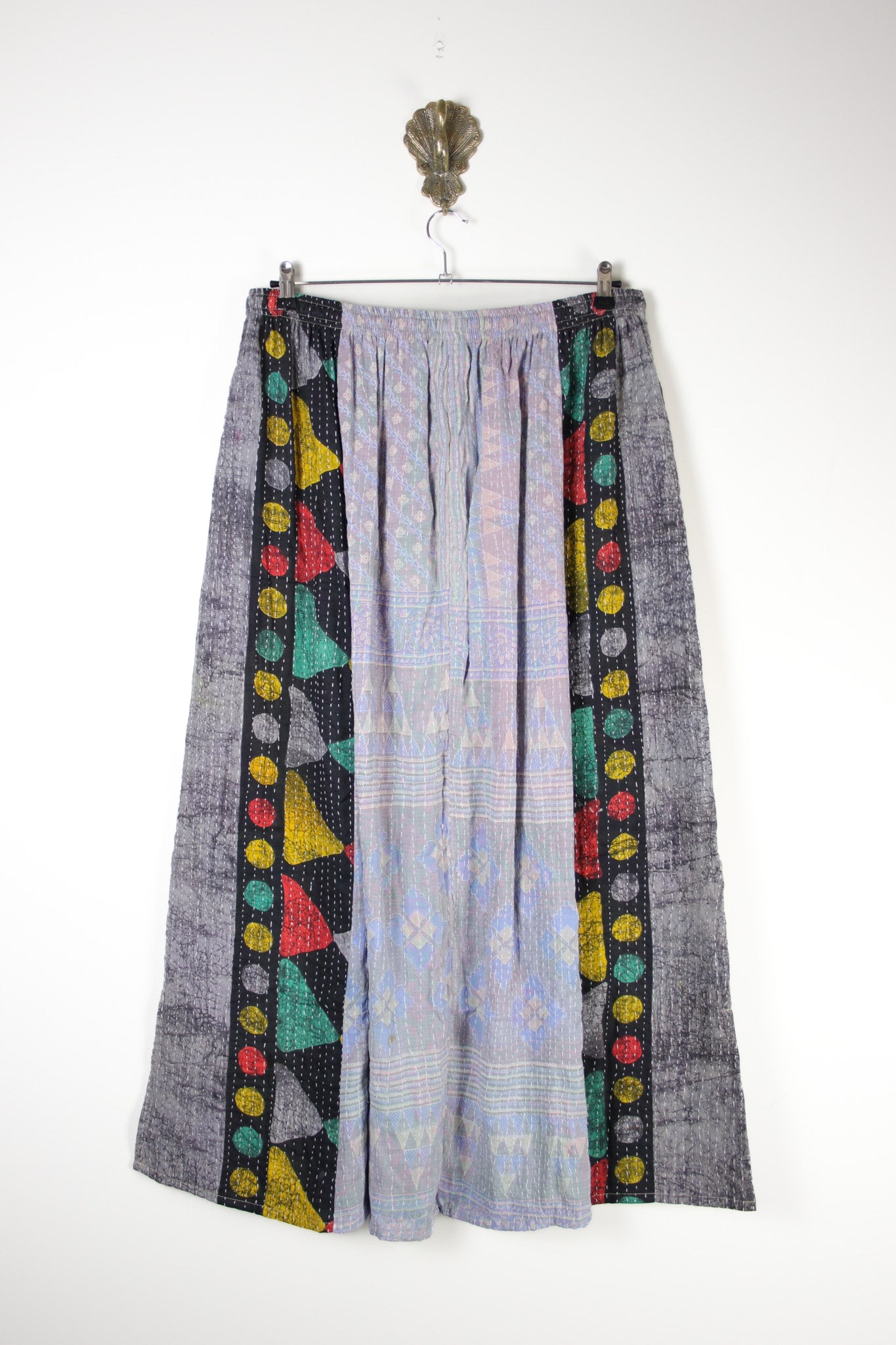 Rasika Kantha Skirt 2XL (19770) RasikaSkirt2XLRenewBohemian197702 Renew Bohemian Pty Ltd