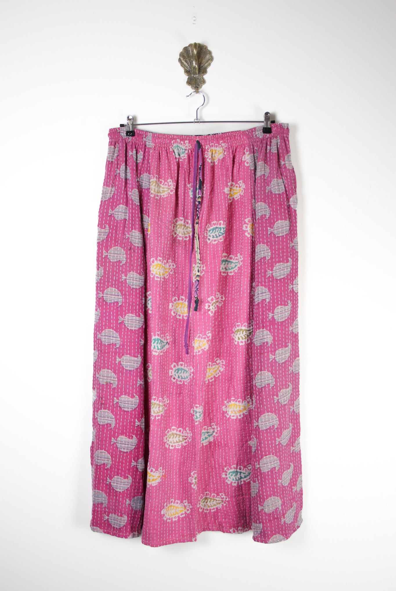 Rasika Kantha Skirt 2XL (19773) RasikaSkirt2XLRenewBohemian197731 Renew Bohemian Pty Ltd
