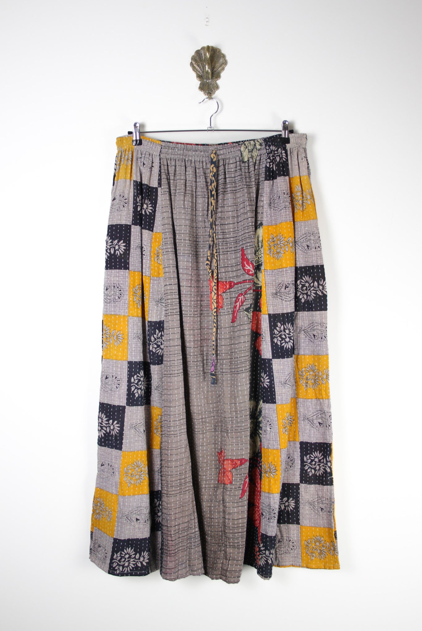 Rasika Kantha Skirt 2XL (19775) RasikaSkirt2XLRenewBohemian197751 Renew Bohemian Pty Ltd