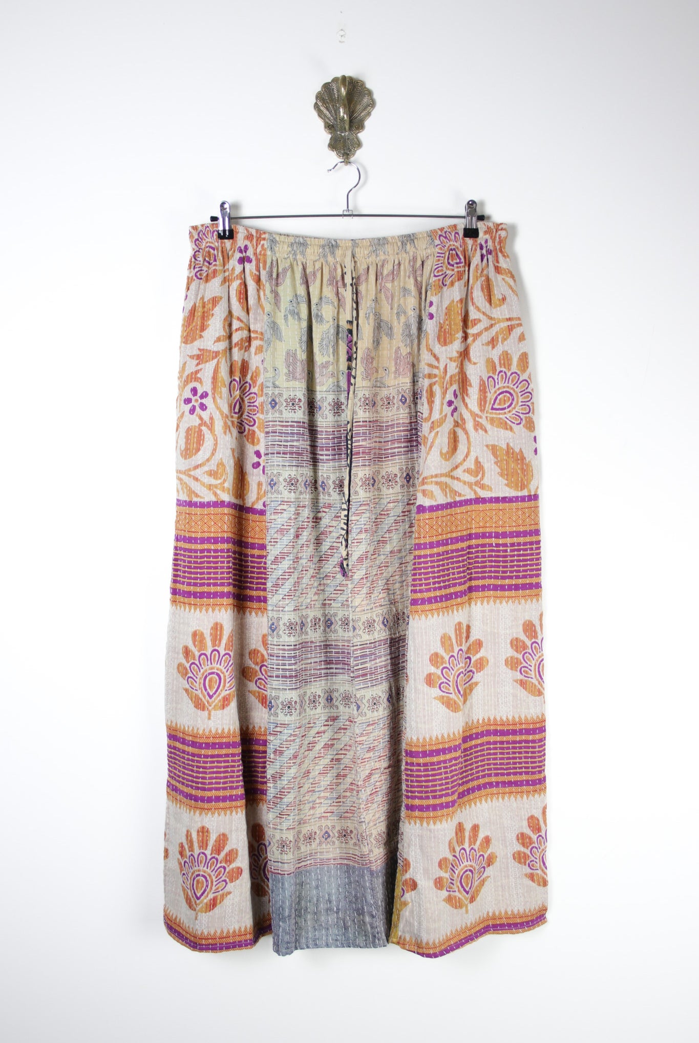 Rasika Kantha Skirt 2XL (19776) RasikaSkirt2XLRenewBohemian197761 Renew Bohemian Pty Ltd