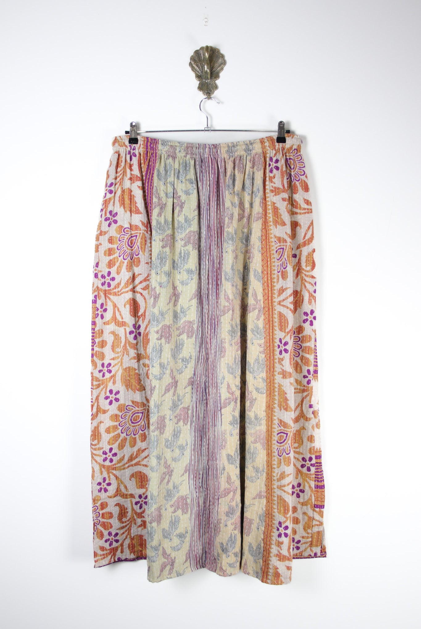 Rasika Kantha Skirt 2XL (19776) RasikaSkirt2XLRenewBohemian197762 Renew Bohemian Pty Ltd