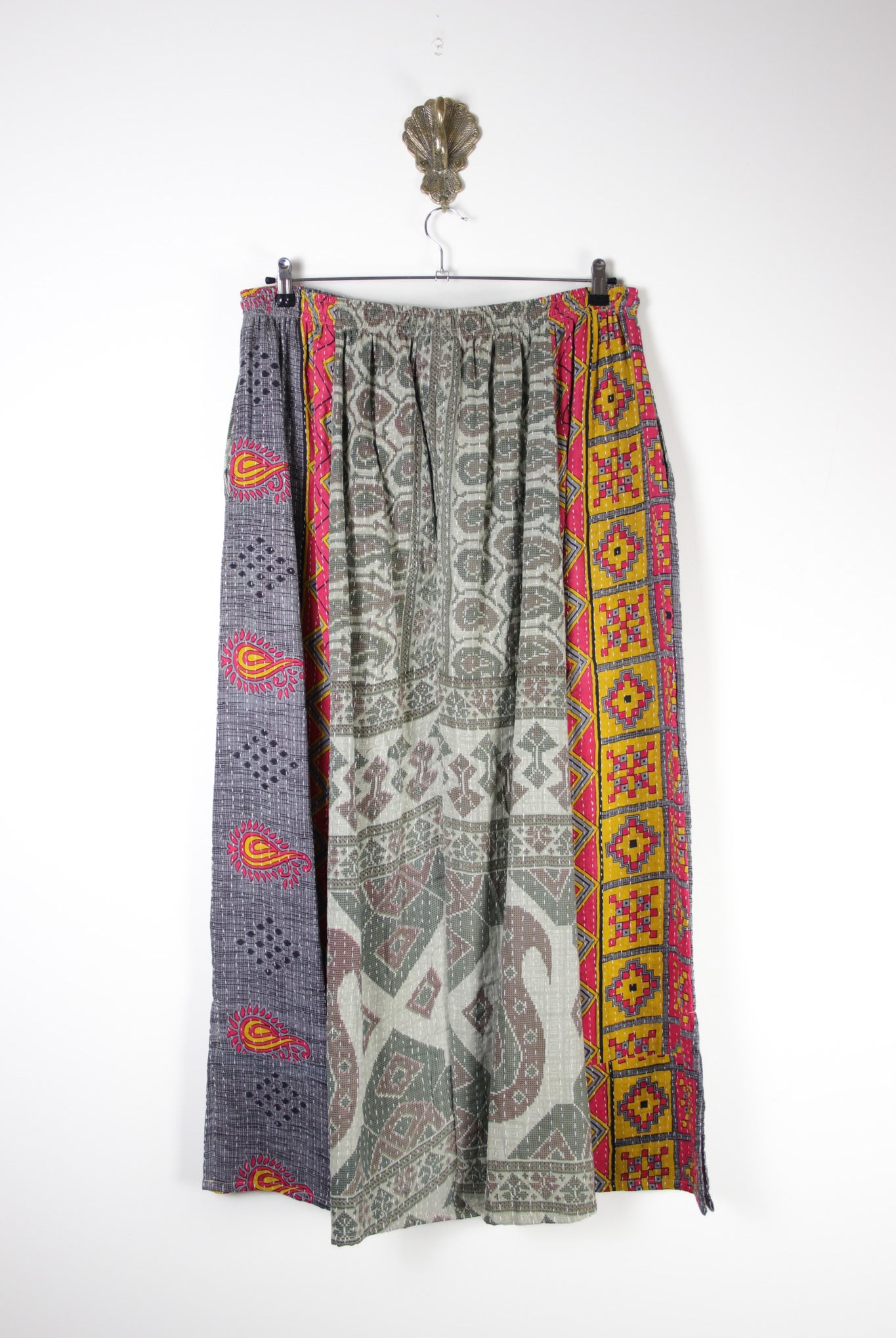 Rasika Kantha Skirt 2XL (19779) RasikaSkirt2XLRenewBohemian197792 Renew Bohemian Pty Ltd