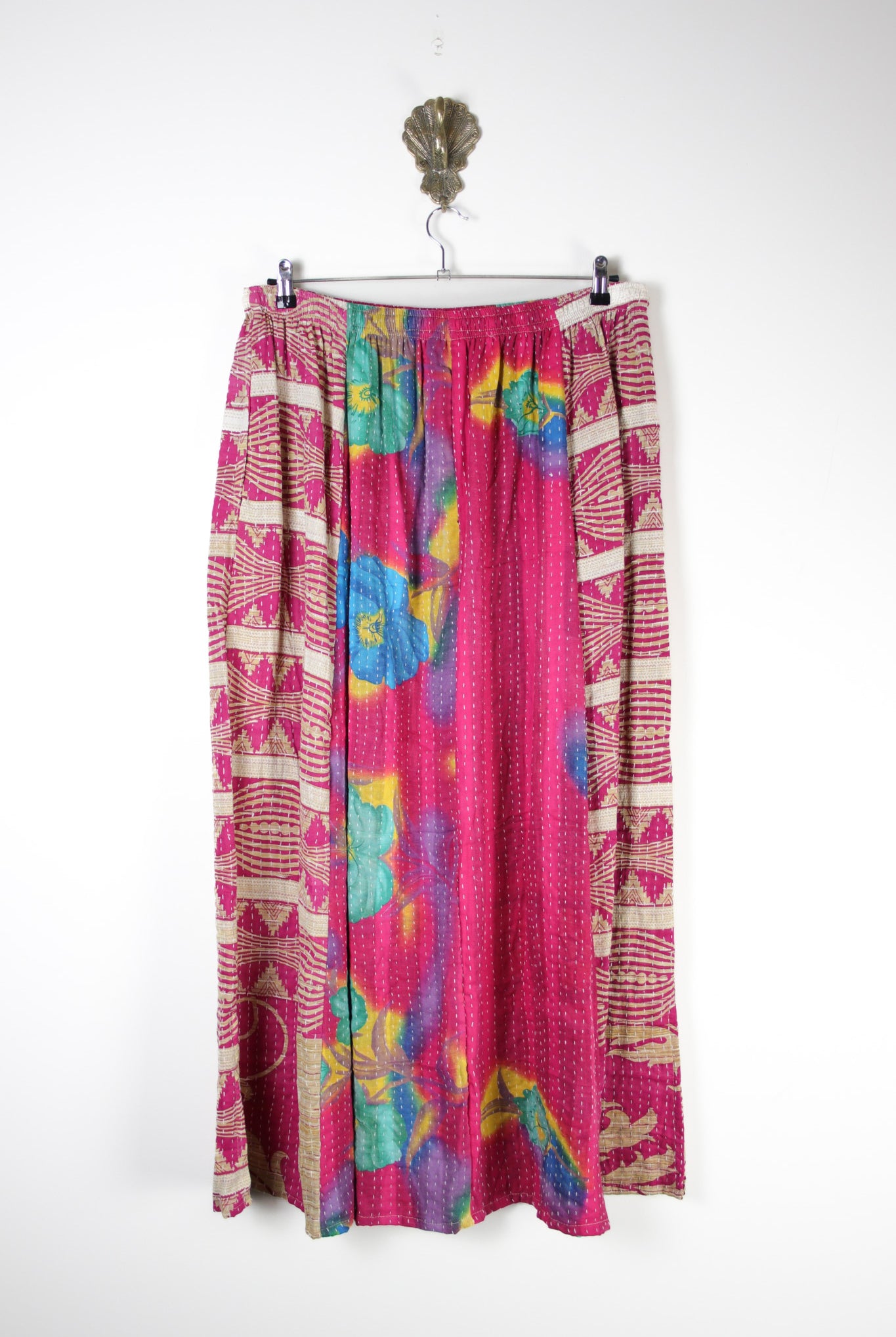 Rasika Kantha Skirt 2XL (19780) RasikaSkirt2XLRenewBohemian197802 Renew Bohemian Pty Ltd