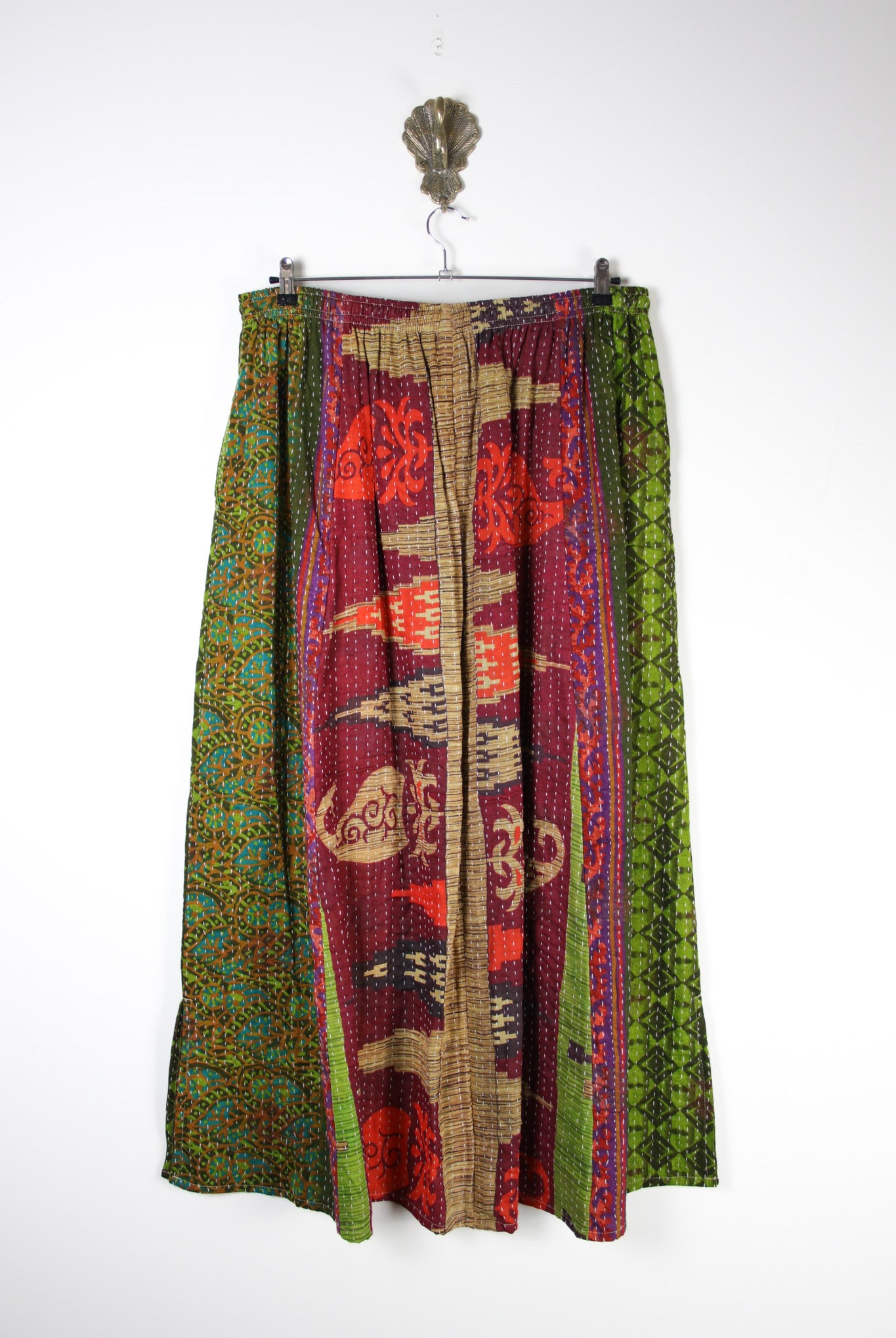 Rasika Kantha Skirt 2XL (19781) RasikaSkirt2XLRenewBohemian197812 Renew Bohemian Pty Ltd