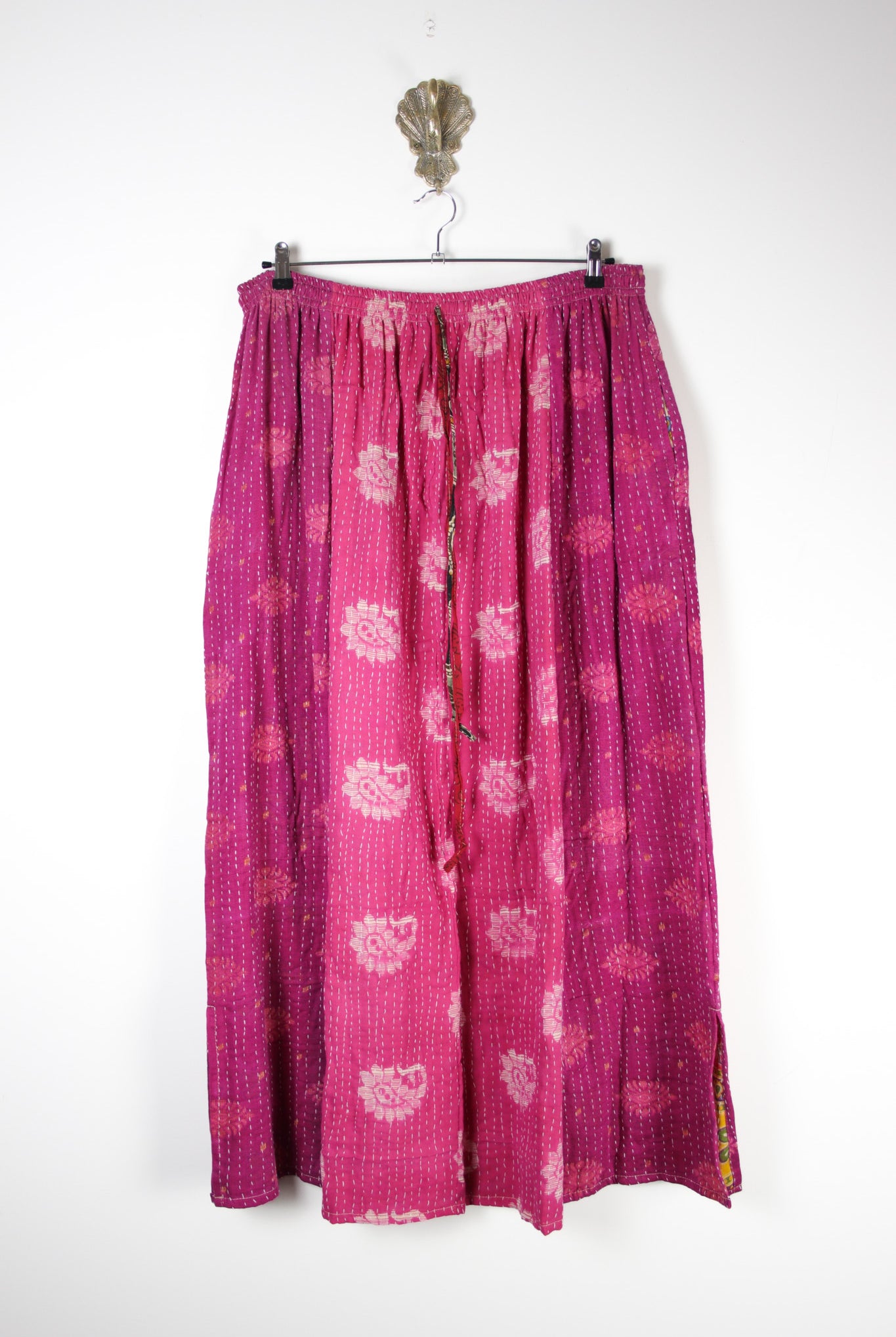 Rasika Kantha Skirt 3XL (19783) RasikaSkirt3XLRenewBohemian197831 Renew Bohemian Pty Ltd