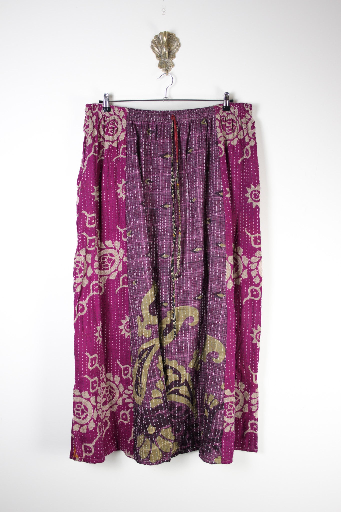 Rasika Kantha Skirt 3XL (19787) RasikaSkirt3XLRenewBohemian197871 Renew Bohemian Pty Ltd