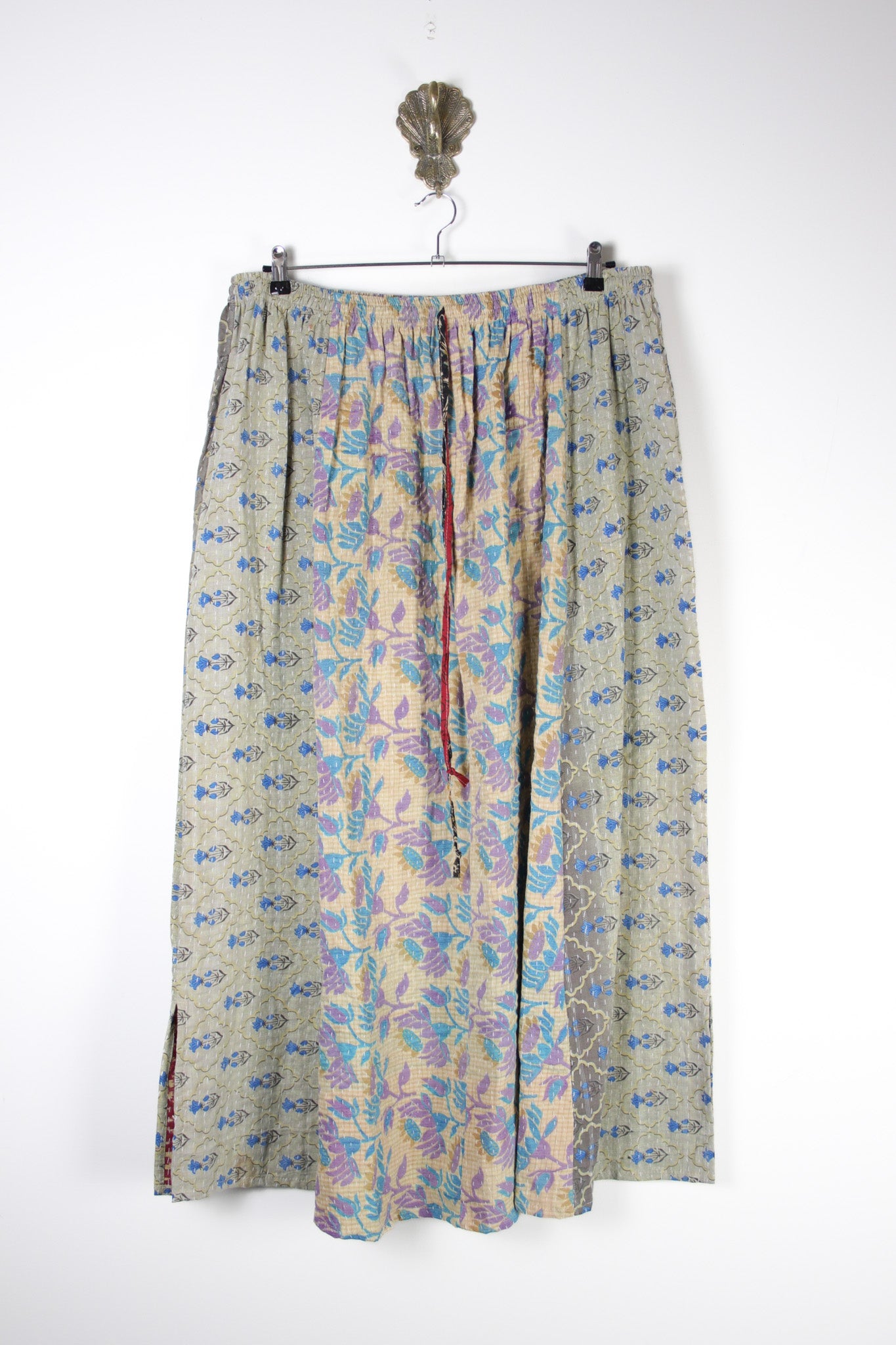 Rasika Kantha Skirt 3XL (19790) RasikaSkirt3XLRenewBohemian197901 Renew Bohemian Pty Ltd