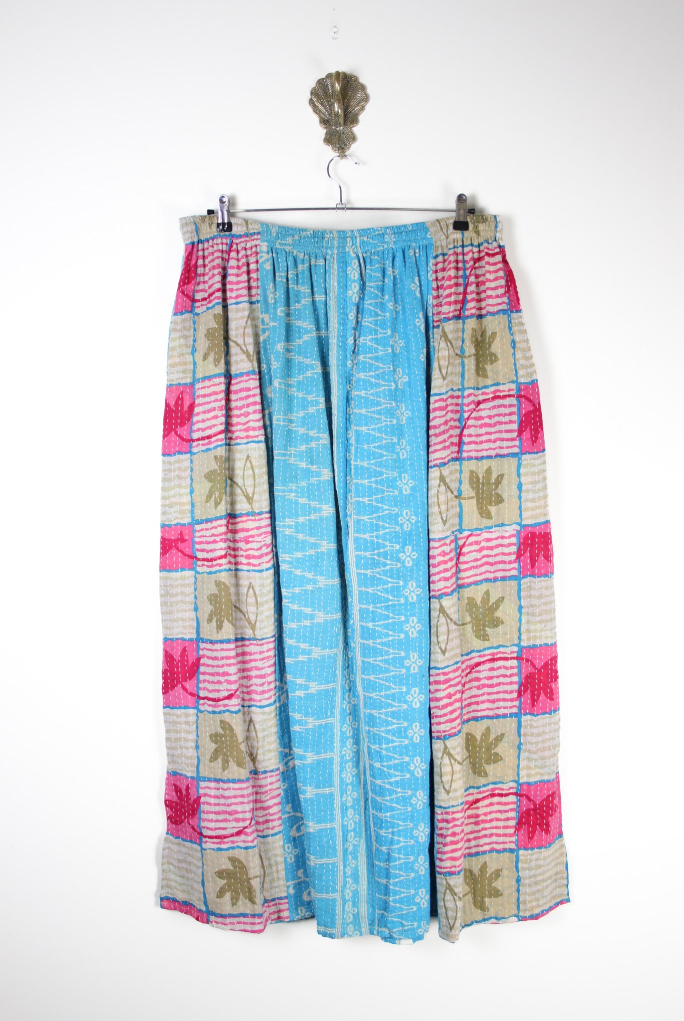 Rasika Kantha Skirt 3XL (19793) RasikaSkirt3XLRenewBohemian197932 Renew Bohemian Pty Ltd