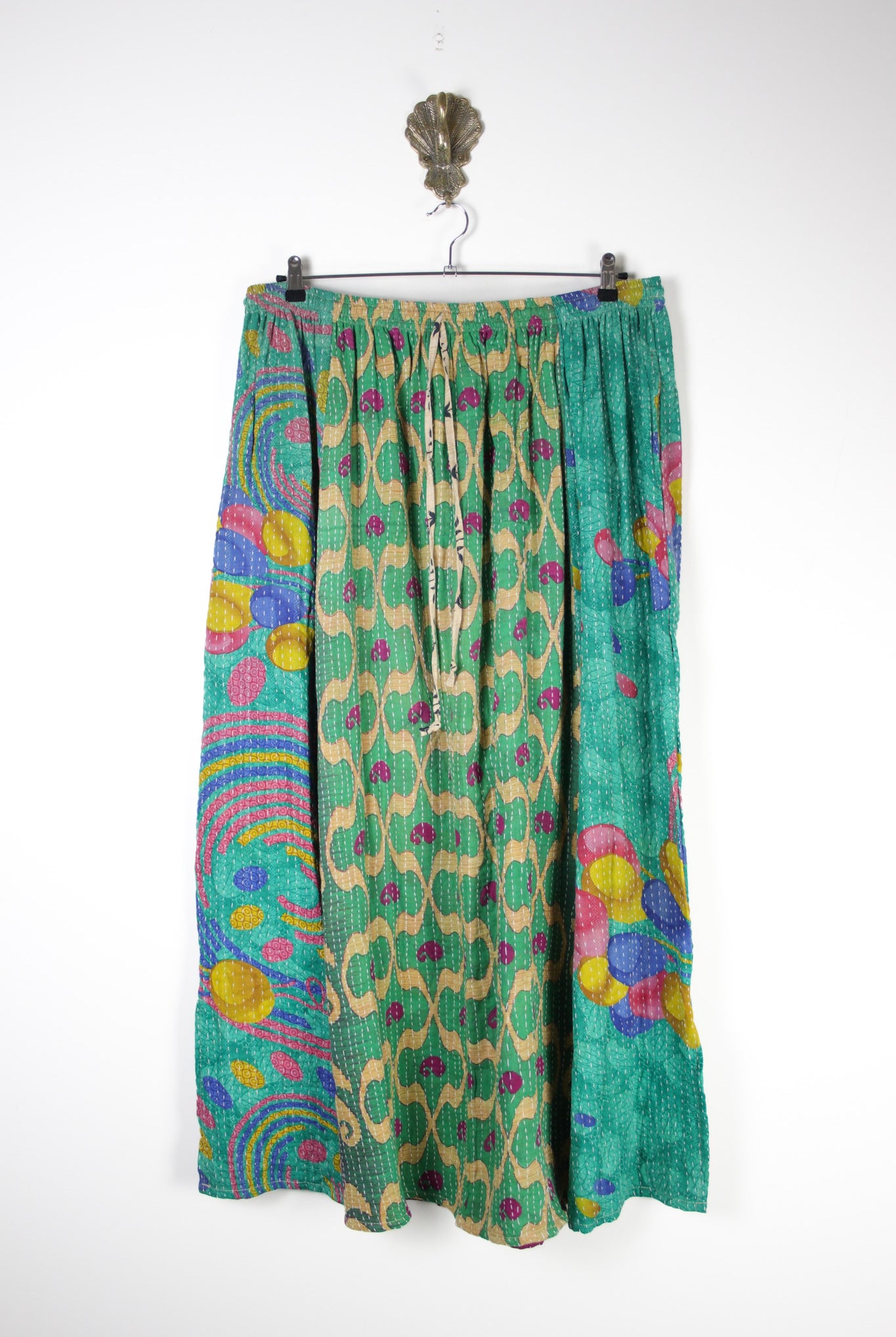Rasika Kantha Skirt 3XL (19798) RasikaSkirt3XLRenewBohemian197981 Renew Bohemian Pty Ltd