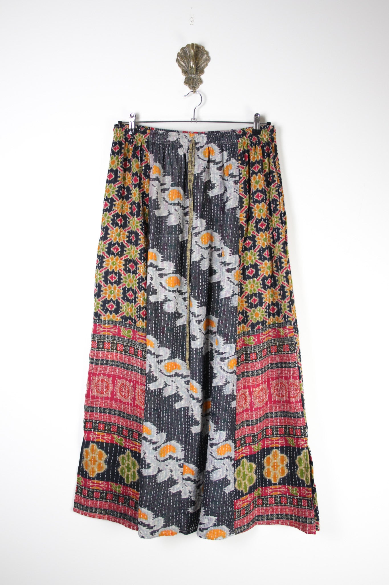 Rasika Kantha Skirt L (19726) RasikaSkirtLRenewBohemian19726 Renew Bohemian Pty Ltd