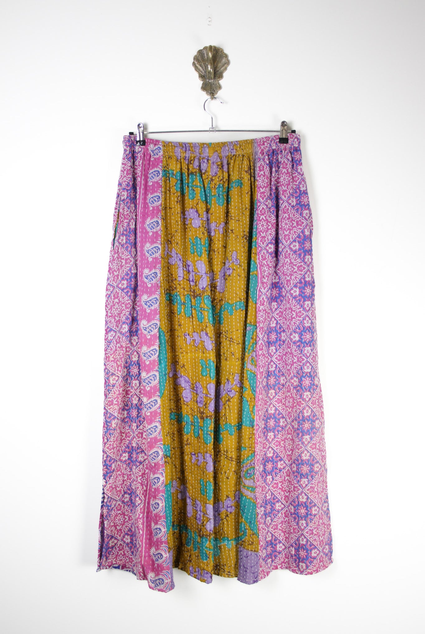Rasika Kantha Skirt L (19728) RasikaSkirtLRenewBohemian197282 Renew Bohemian Pty Ltd