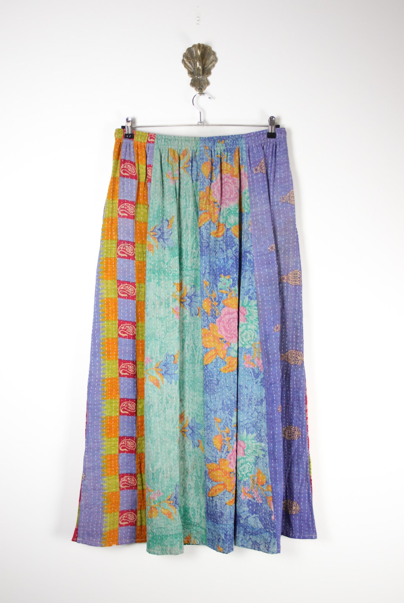 Rasika Kantha Skirt L (19732) RasikaSkirtLRenewBohemian197322 Renew Bohemian Pty Ltd