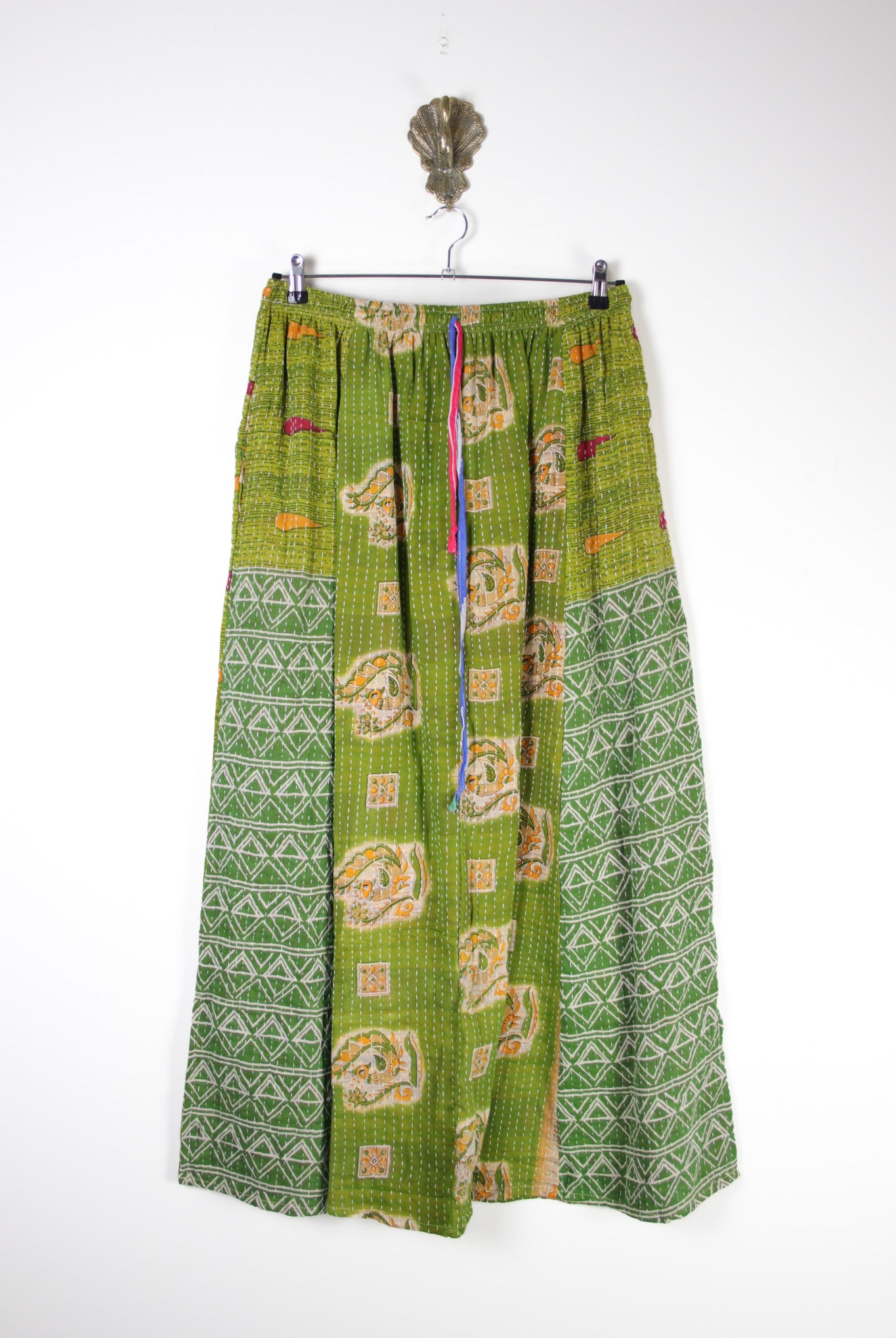 Rasika Kantha Skirt L (19736) RasikaSkirtLRenewBohemian197361 Renew Bohemian Pty Ltd
