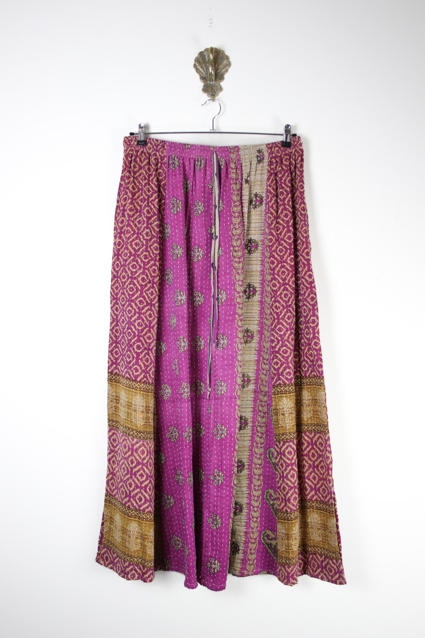 Rasika Kantha Skirt L (19737) RasikaSkirtLRenewBohemian197371 Renew Bohemian Pty Ltd