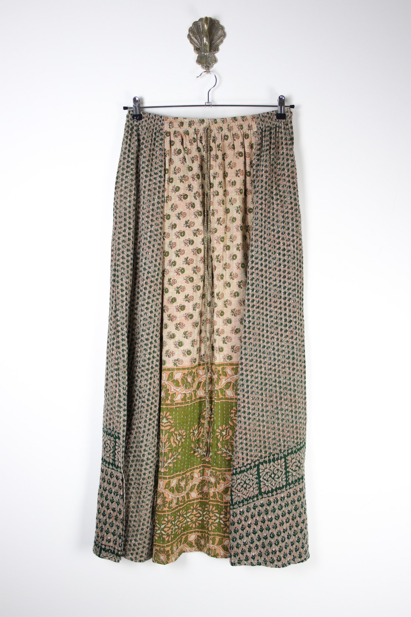 Rasika Kantha Skirt M (18784) RasikaSkirtMRenewBohemian187841 Renew Bohemian Pty Ltd