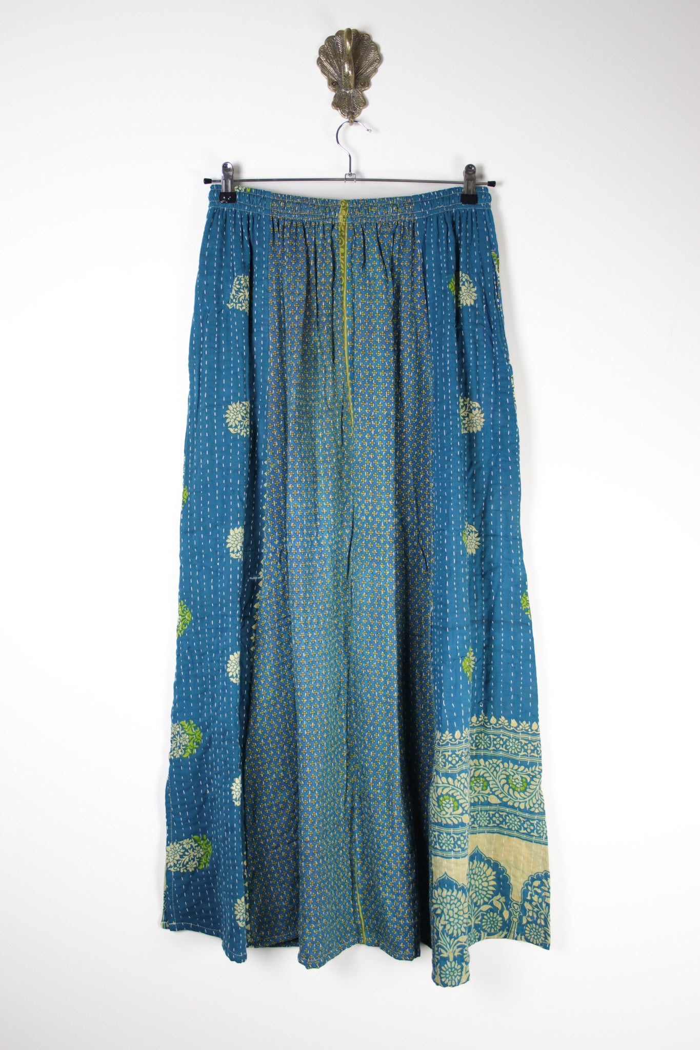 Rasika Kantha Skirt M (18790) RasikaSkirtMRenewBohemian187902 Renew Bohemian Pty Ltd