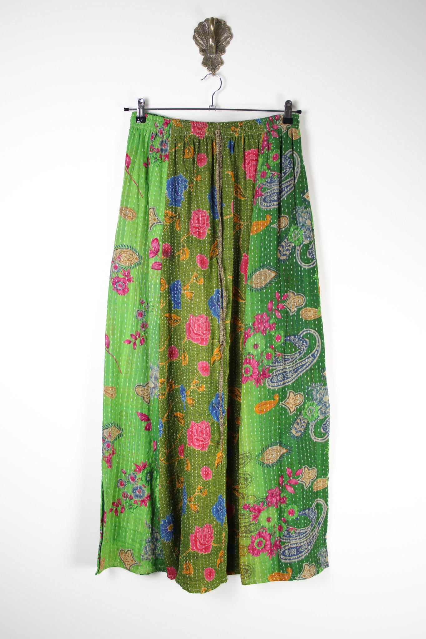 Rasika Kantha Skirt M (19715) RasikaSkirtMRenewBohemian197151 Renew Bohemian Pty Ltd