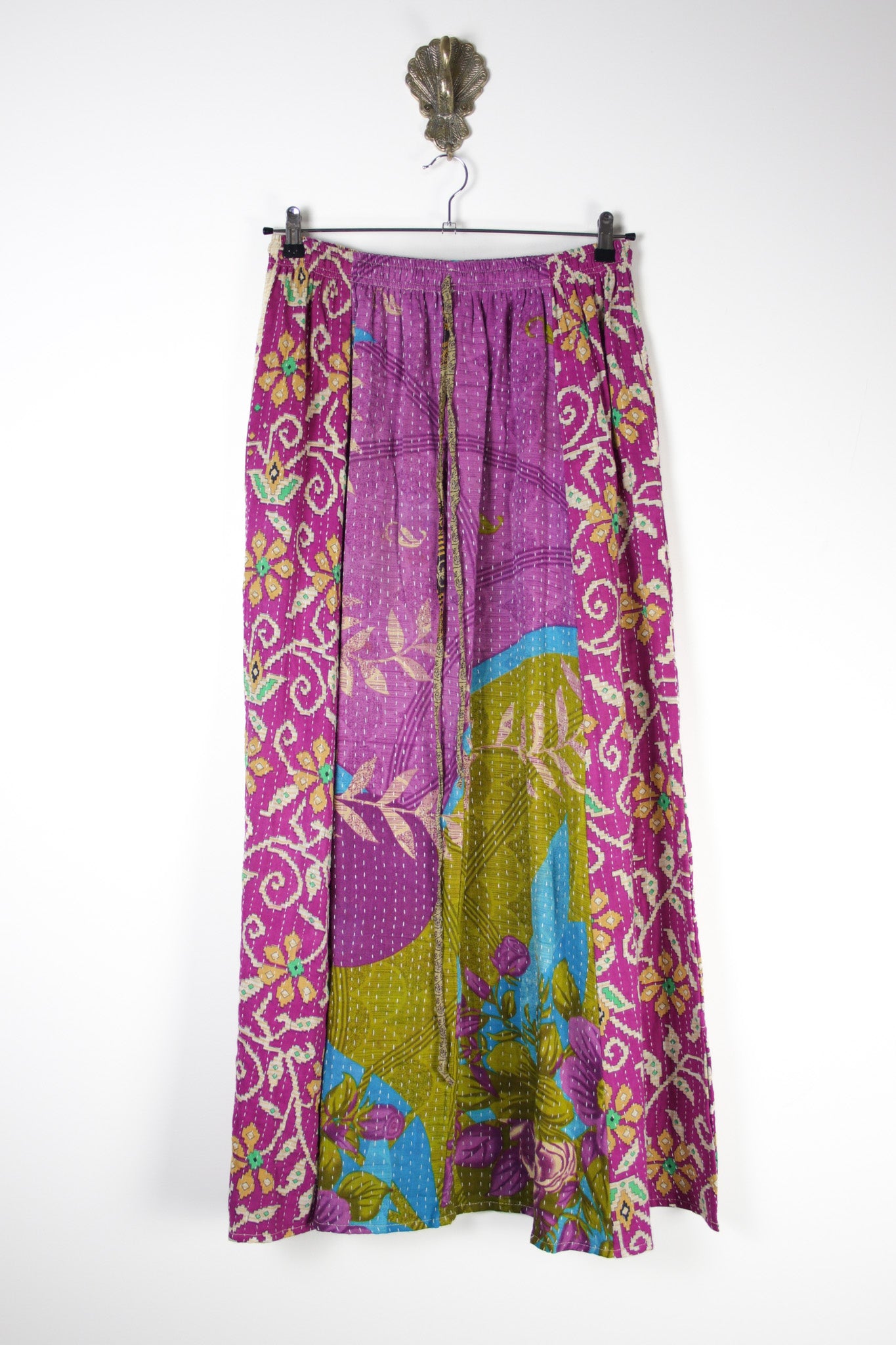 Rasika Kantha Skirt M (19719) RasikaSkirtMRenewBohemian197191 Renew Bohemian Pty Ltd