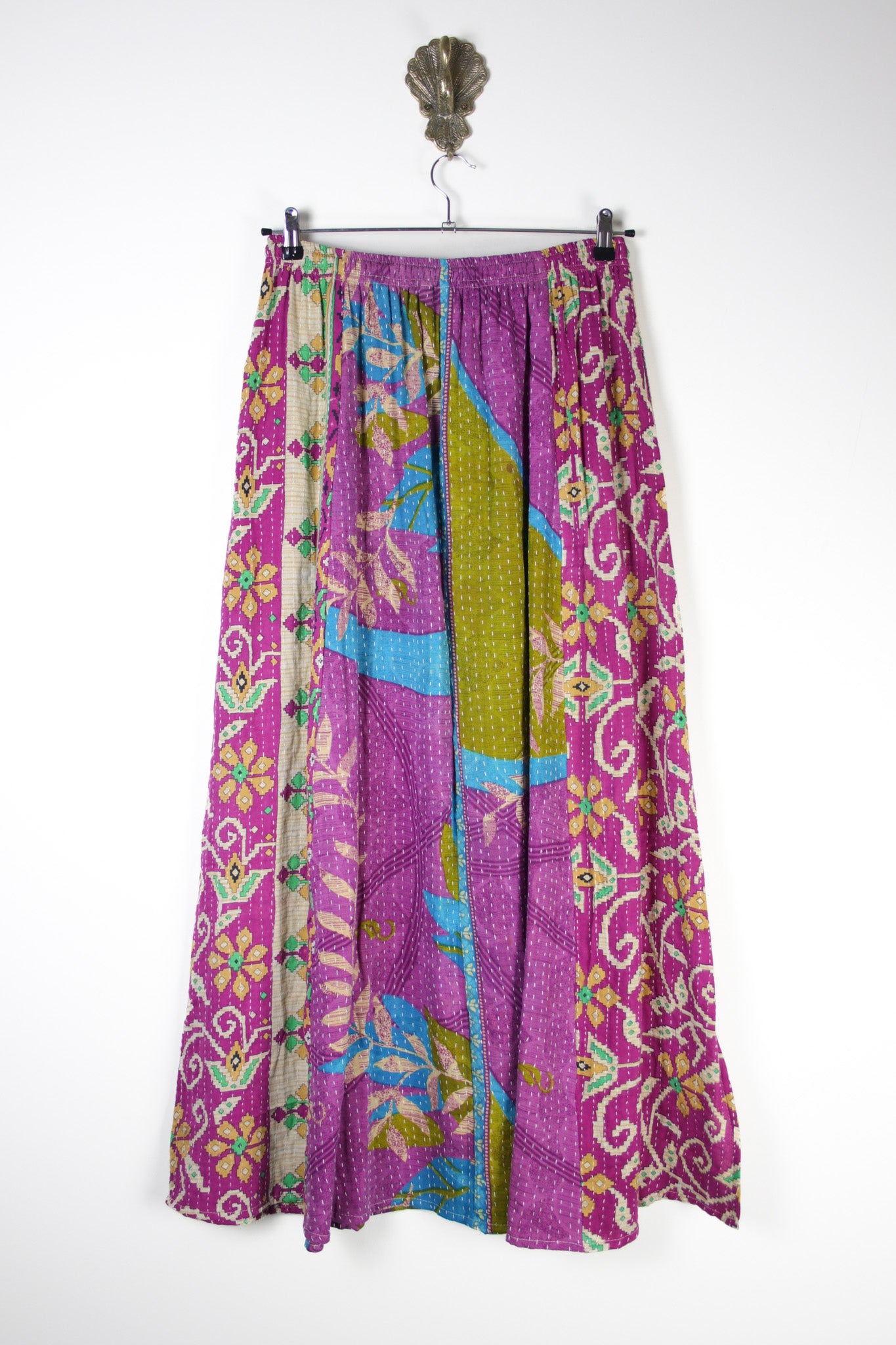 Rasika Kantha Skirt M (19719) RasikaSkirtMRenewBohemian197192 Renew Bohemian Pty Ltd