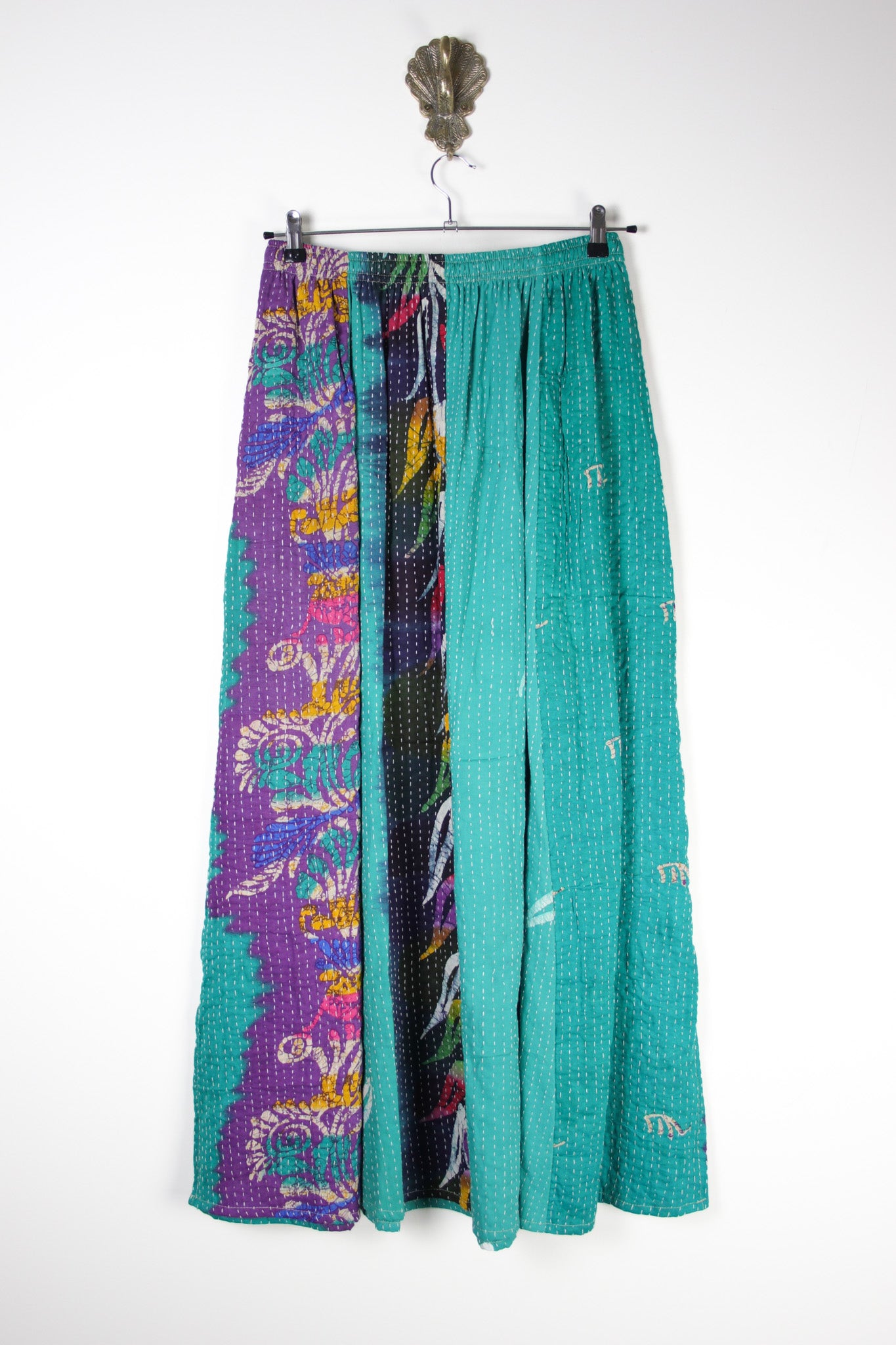 Rasika Kantha Skirt M (19720) RasikaSkirtMRenewBohemian197202 Renew Bohemian Pty Ltd