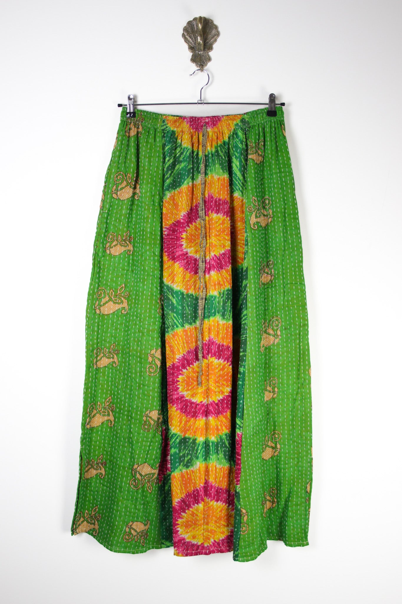 Rasika Kantha Skirt M (19722) RasikaSkirtMRenewBohemian197221 Renew Bohemian Pty Ltd