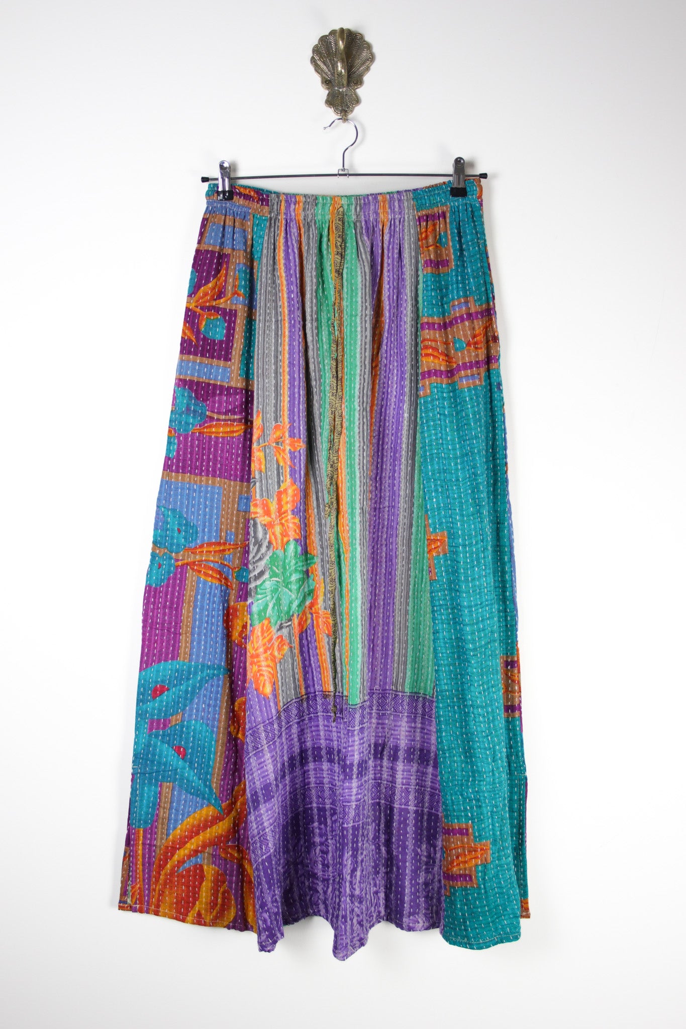 Rasika Kantha Skirt M (19724) RasikaSkirtMRenewBohemian197241 Renew Bohemian Pty Ltd