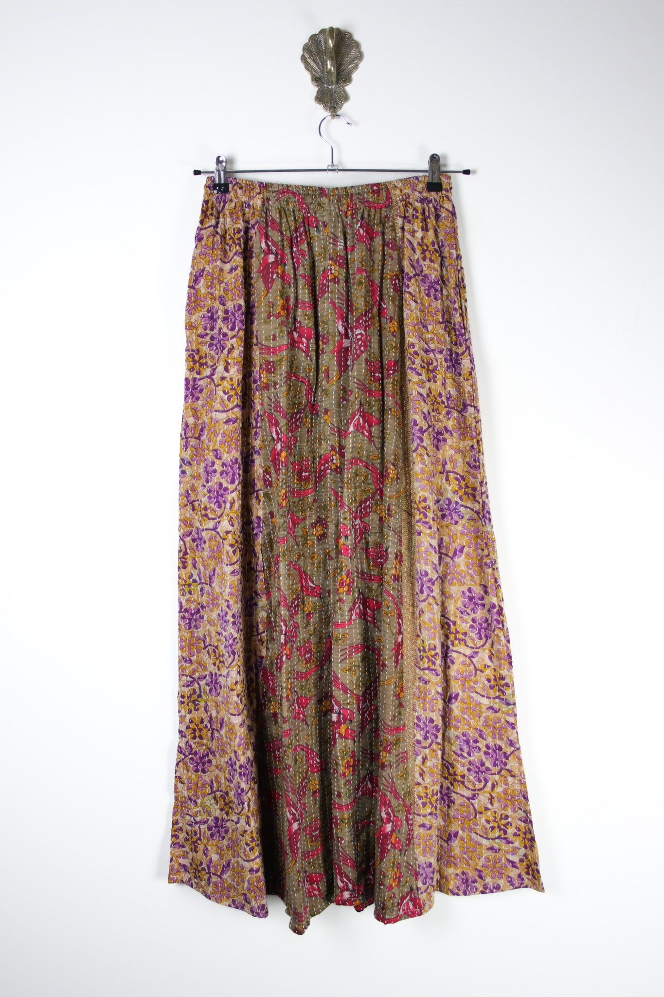 Rasika Kantha Skirt S (18771) RasikaSkirtSRenewBohemian187712 Renew Bohemian Pty Ltd