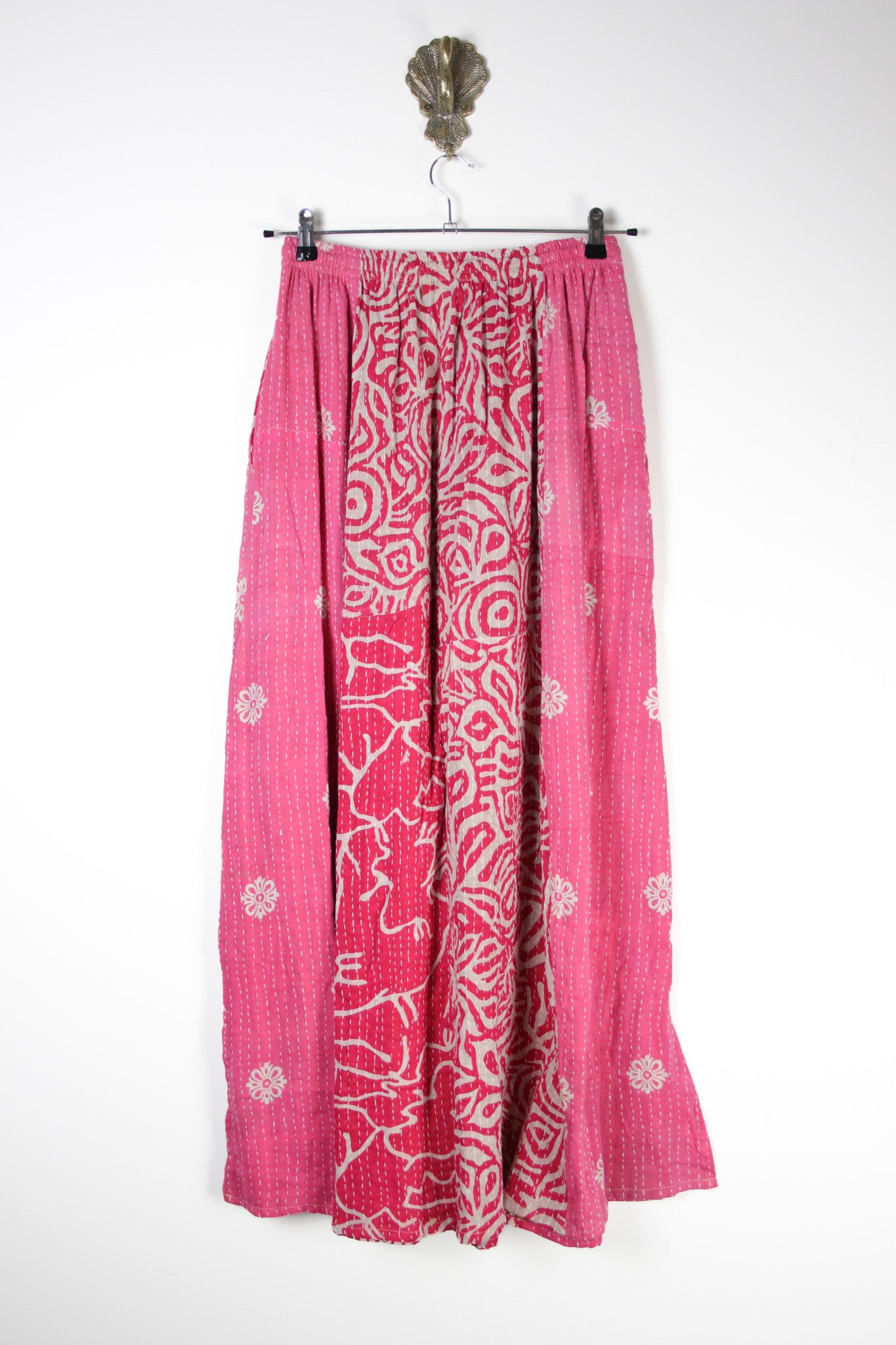 Rasika Kantha Skirt S (18774) RasikaSkirtSRenewBohemian187742 Renew Bohemian Pty Ltd