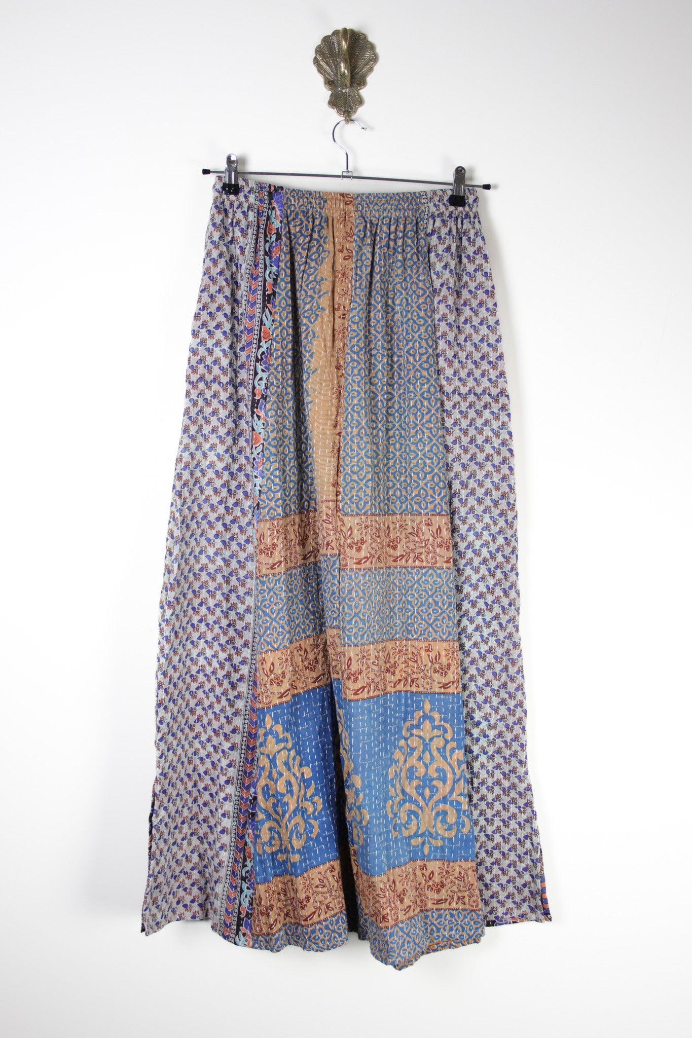 Rasika Kantha Skirt S (18779) RasikaSkirtSRenewBohemian187792 Renew Bohemian Pty Ltd
