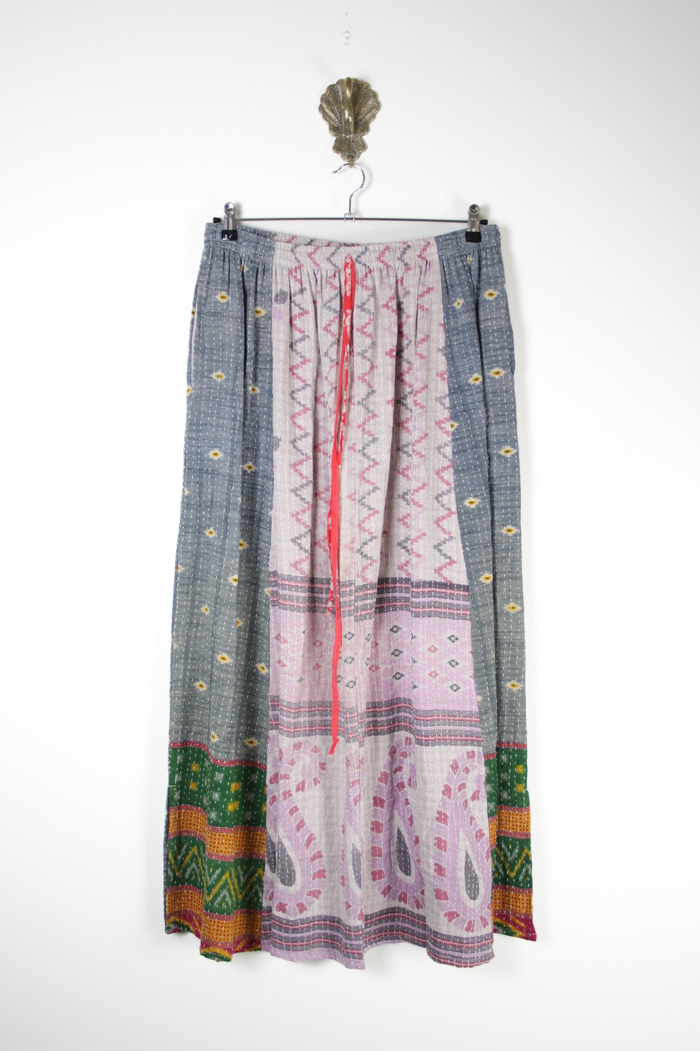 Rasika Kantha Skirt XL (19748) RasikaSkirtXLRenewBohemian197481 Renew Bohemian Pty Ltd