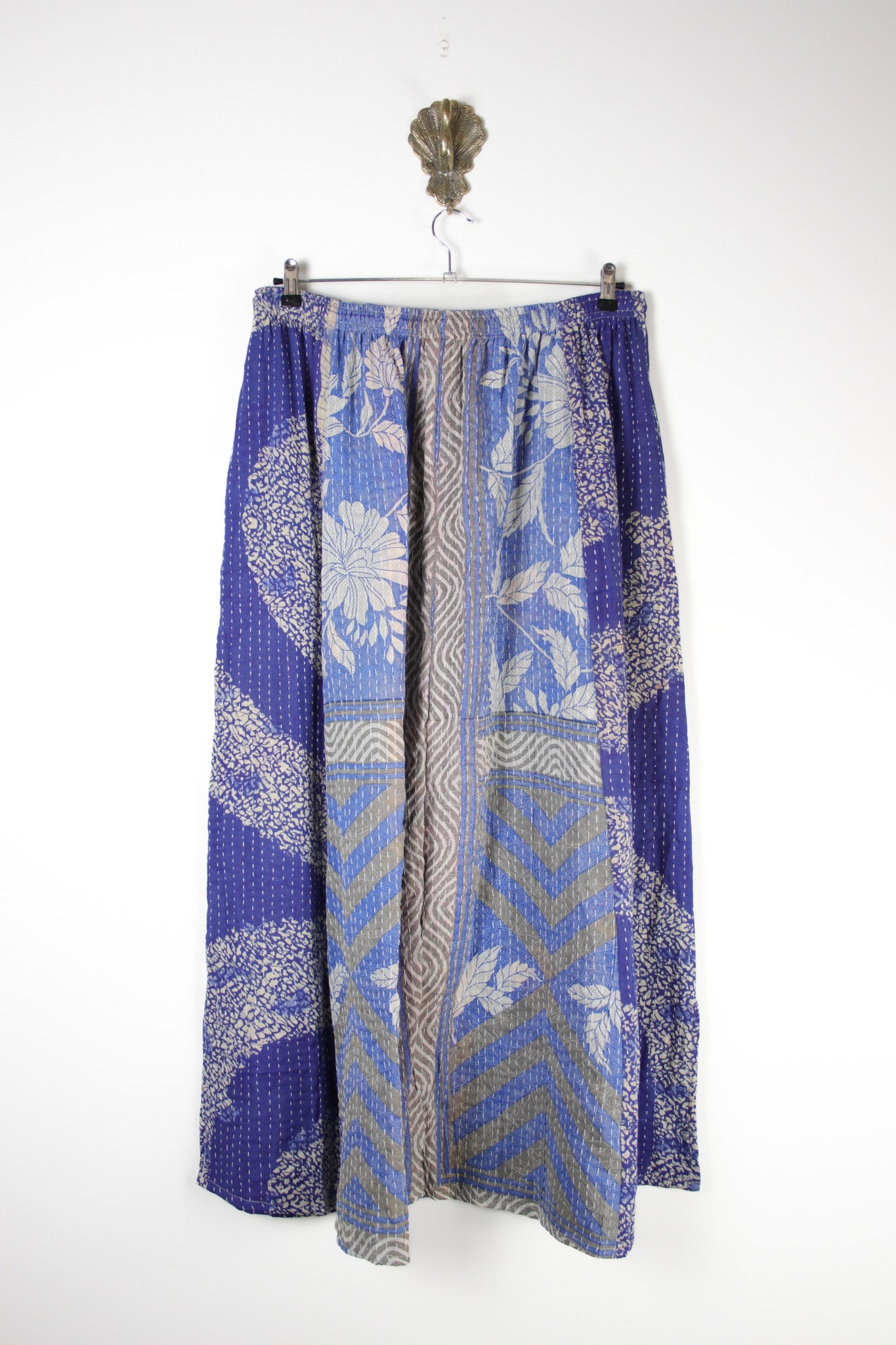 Rasika Kantha Skirt XL (19752) RasikaSkirtXLRenewBohemian197522 Renew Bohemian Pty Ltd