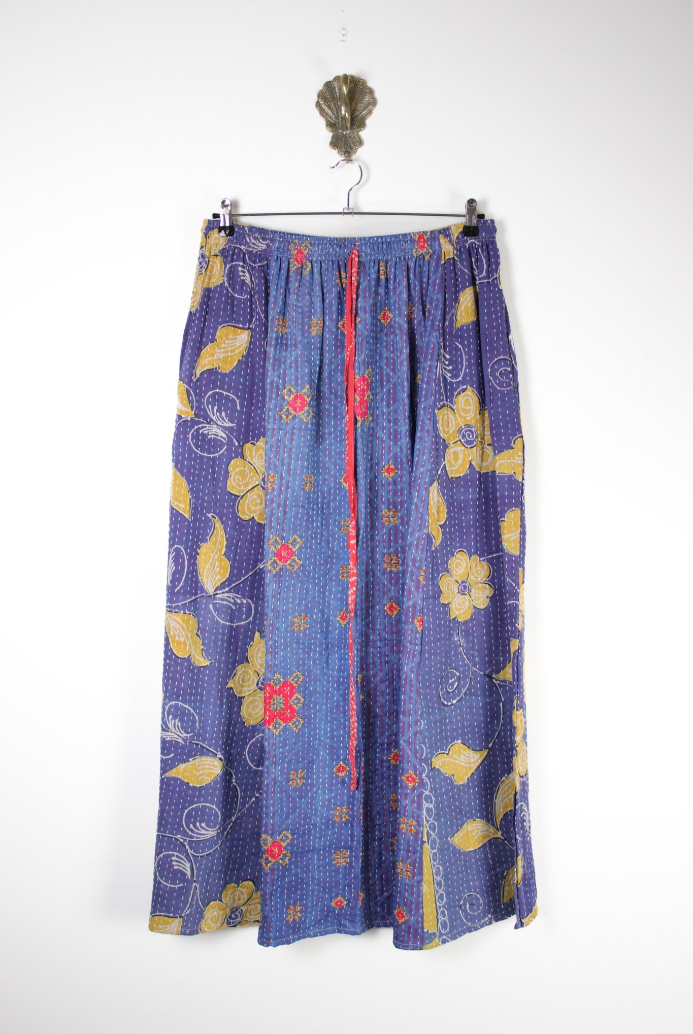 Rasika Kantha Skirt XL (19754) RasikaSkirtXLRenewBohemian197541 Renew Bohemian Pty Ltd