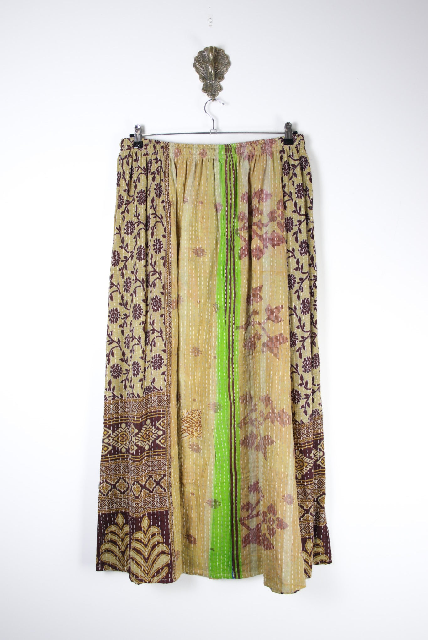 Rasika Kantha Skirt XL (19757) RasikaSkirtXLRenewBohemian197572 Renew Bohemian Pty Ltd