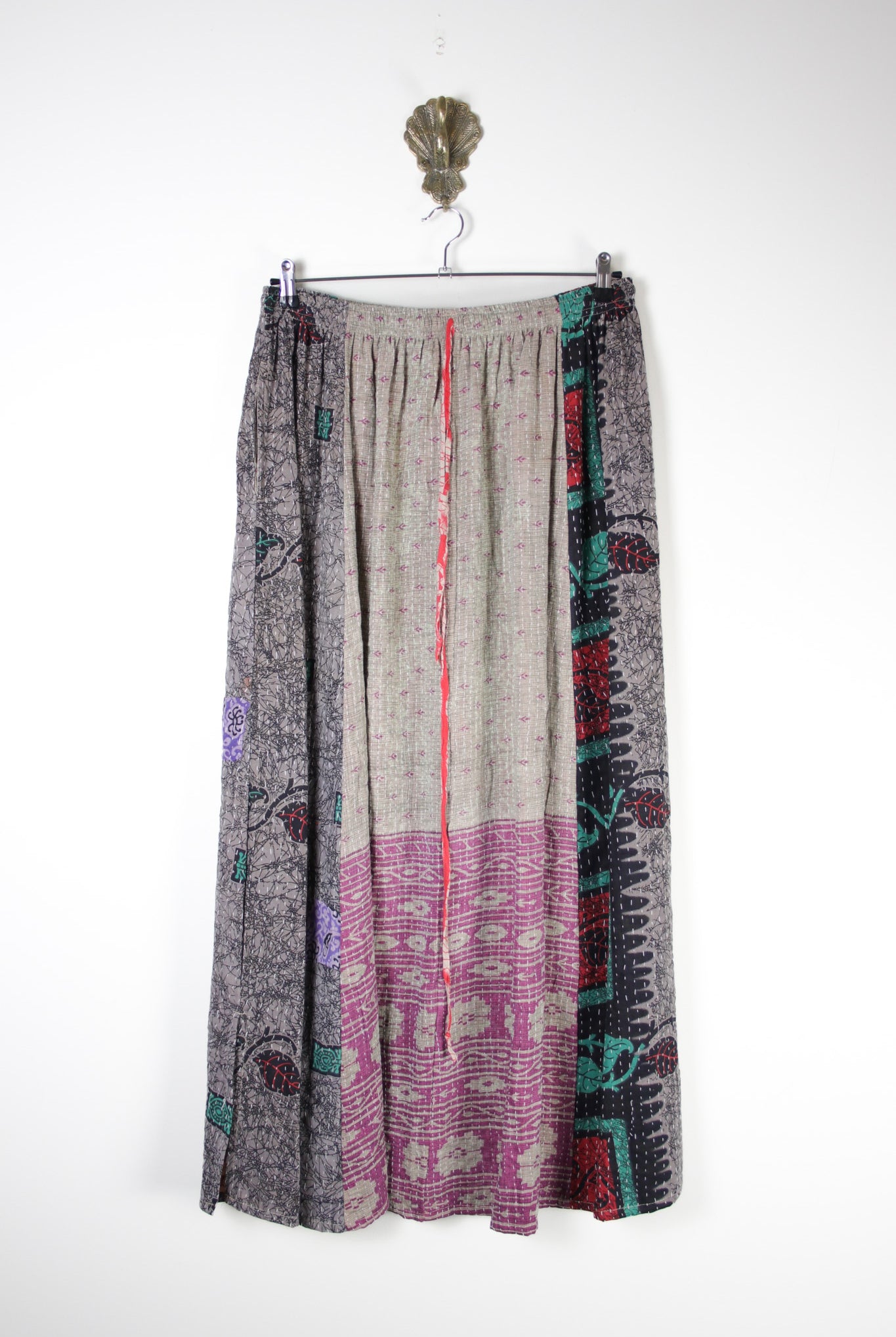 Rasika Kantha Skirt XL (19759) RasikaSkirtXLRenewBohemian197591 Renew Bohemian Pty Ltd