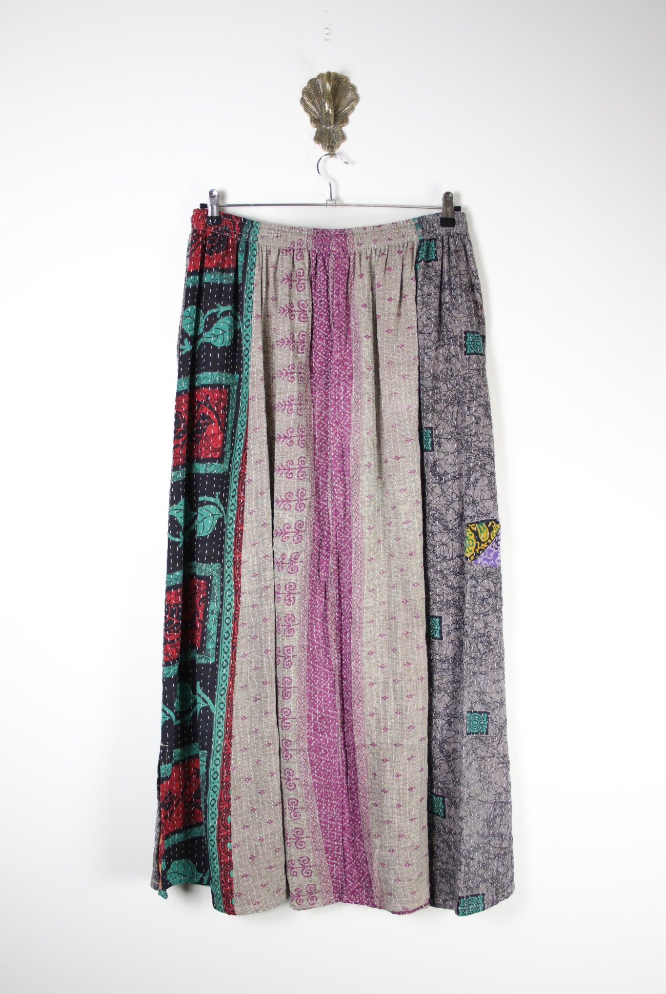 Rasika Kantha Skirt XL (19759) RasikaSkirtXLRenewBohemian197592 Renew Bohemian Pty Ltd