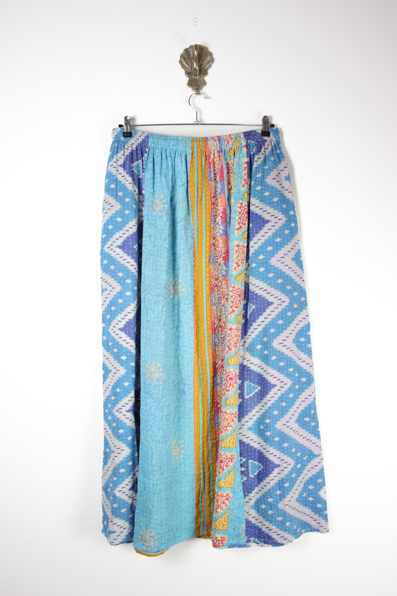 Rasika Kantha Skirt XL (19761) RasikaSkirtXLRenewBohemian197612 Renew Bohemian Pty Ltd