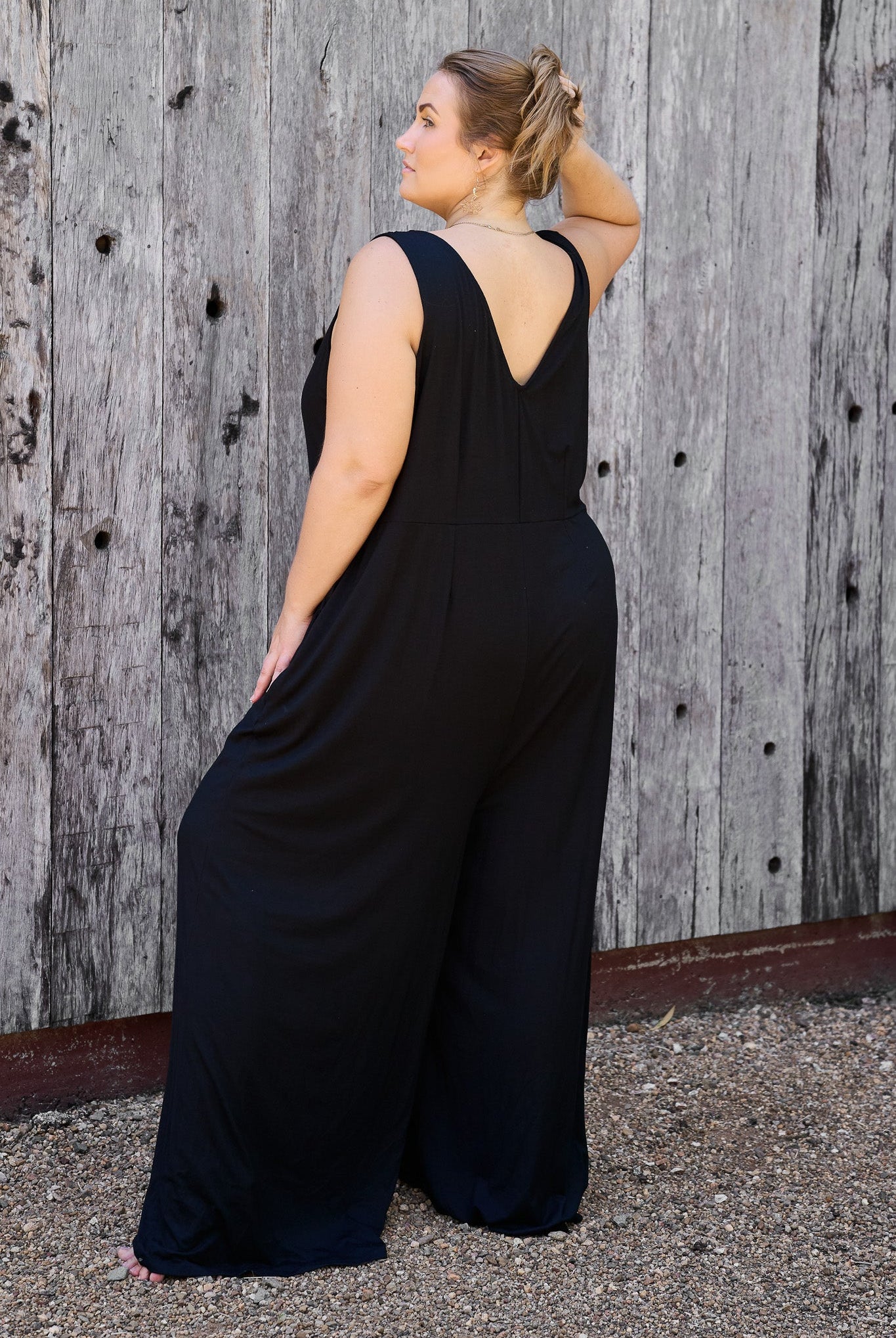 Boheme Jumpsuit Black RenewBohemianBasicsBohemeblack4 Renew Bohemian Pty Ltd
